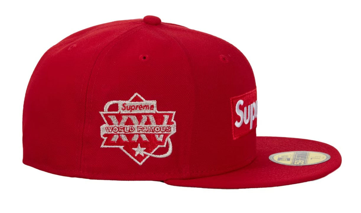 Supreme Championship Box Logo New Era 59Fifty Hat Red