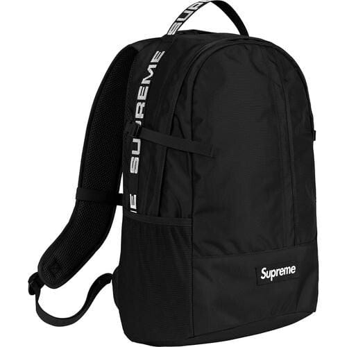 Supreme Backpack Black (SS18)