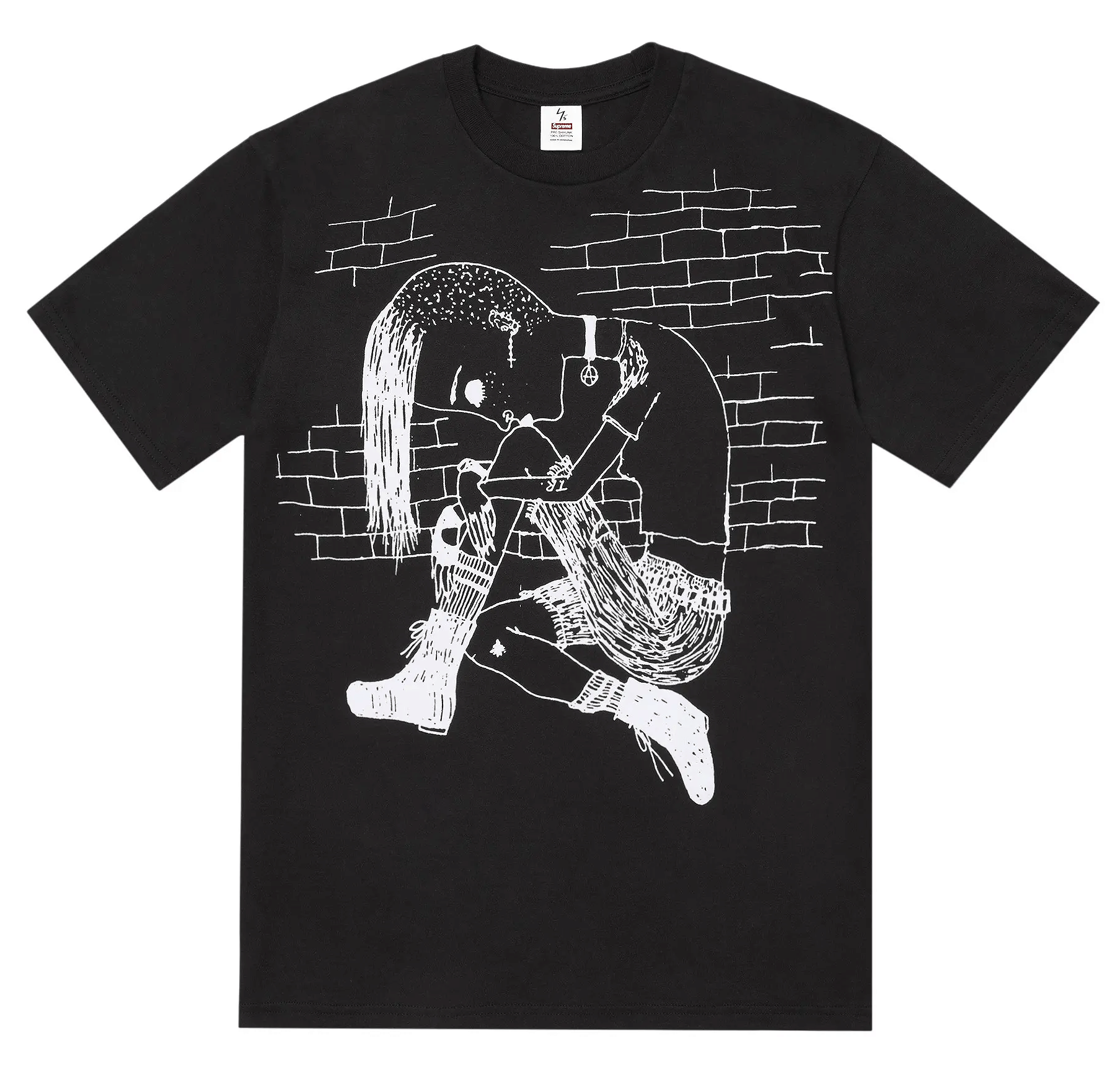 Supreme x Y’s Thinker T-Shirt Black (FW25)