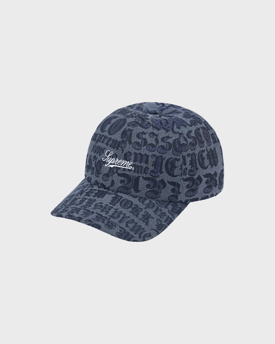 Supreme Cities Jacquard 6 - Panel Blue Cap