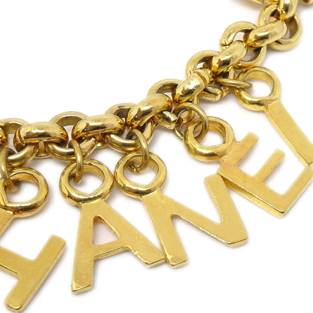 Chanel 1996 Turnlock Bracelet Gold