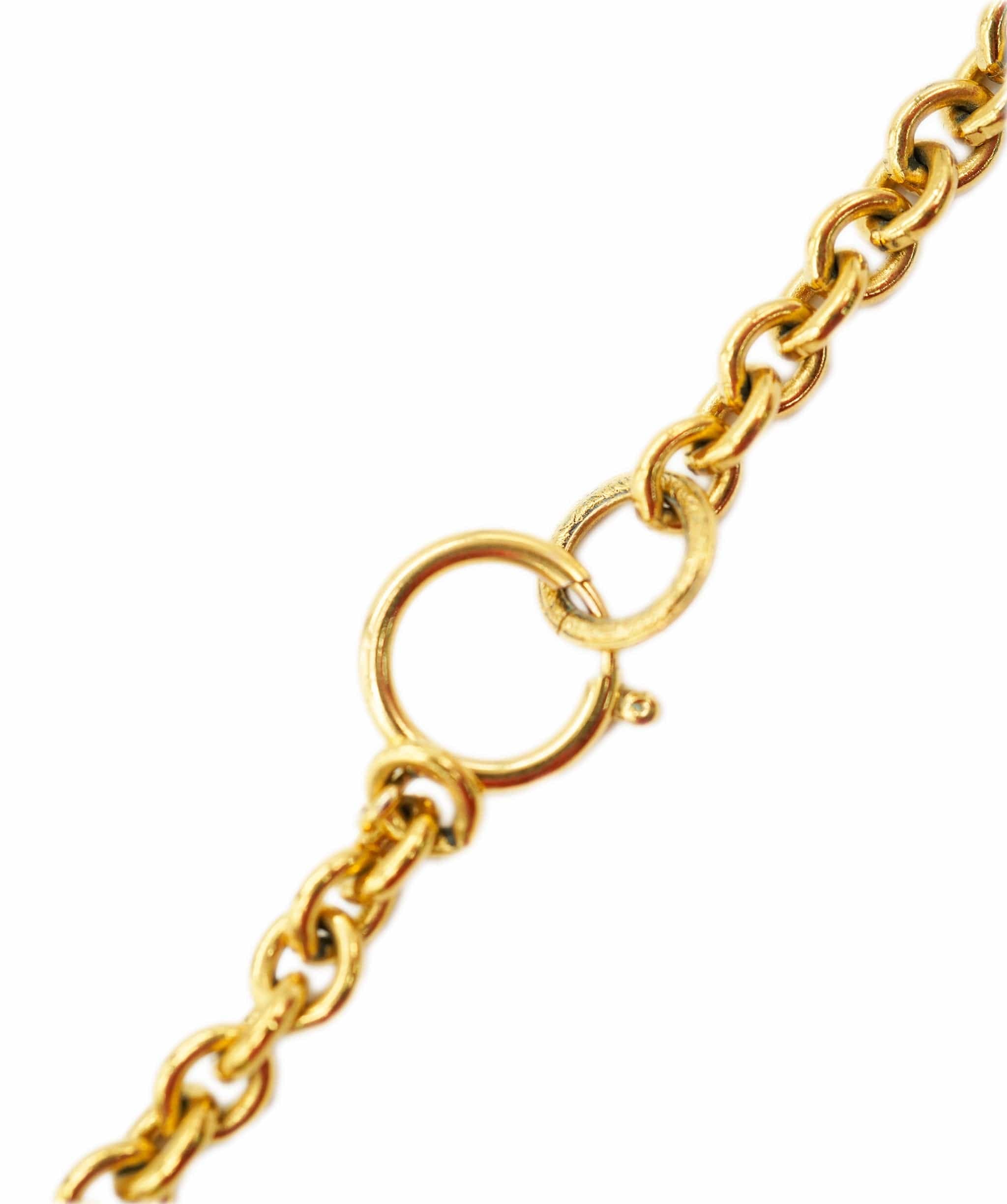 CHANEL CC MATELASSE CHAIN NECKLACE XL ALC2092