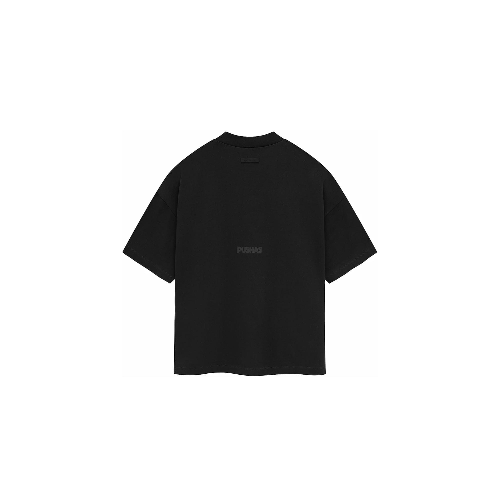 Fear of God Essentials Heavy Jersey Crewneck T - shirt Jet Black (2024)
