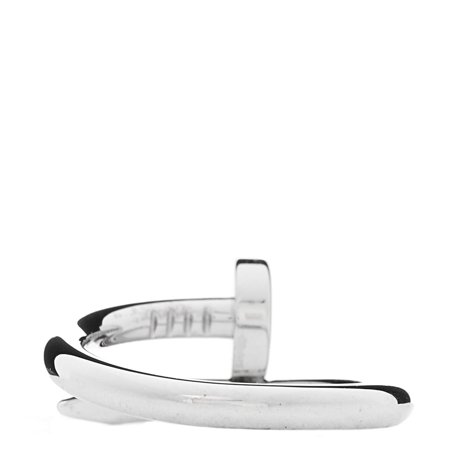 Cartier 18K White Gold Juste Un Clou Ring 54 6.75