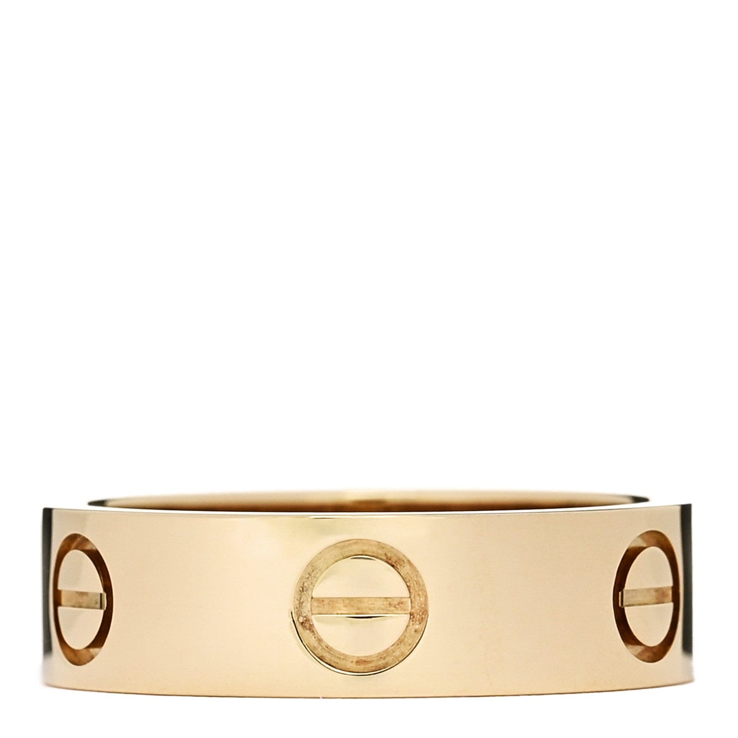 Cartier 18K Yellow Gold 5.5 mm LOVE Ring 54 7