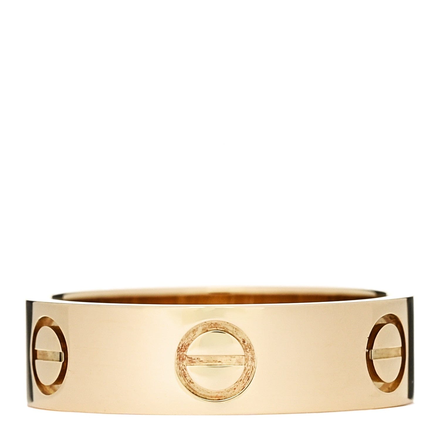 Cartier 18K Yellow Gold 5.5 mm LOVE Ring 54 7