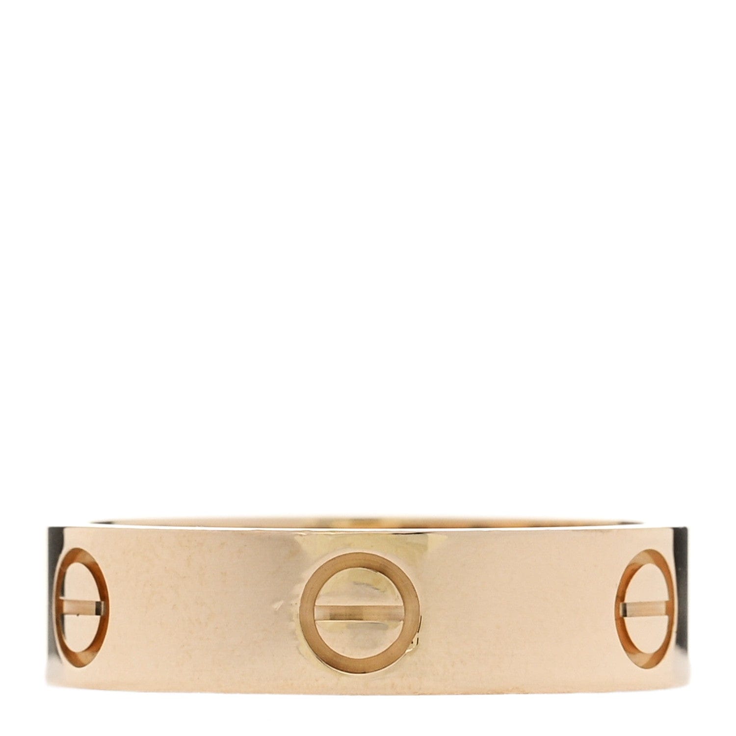 Cartier 18K Yellow Gold 5.5 mm LOVE Ring 61 9.5