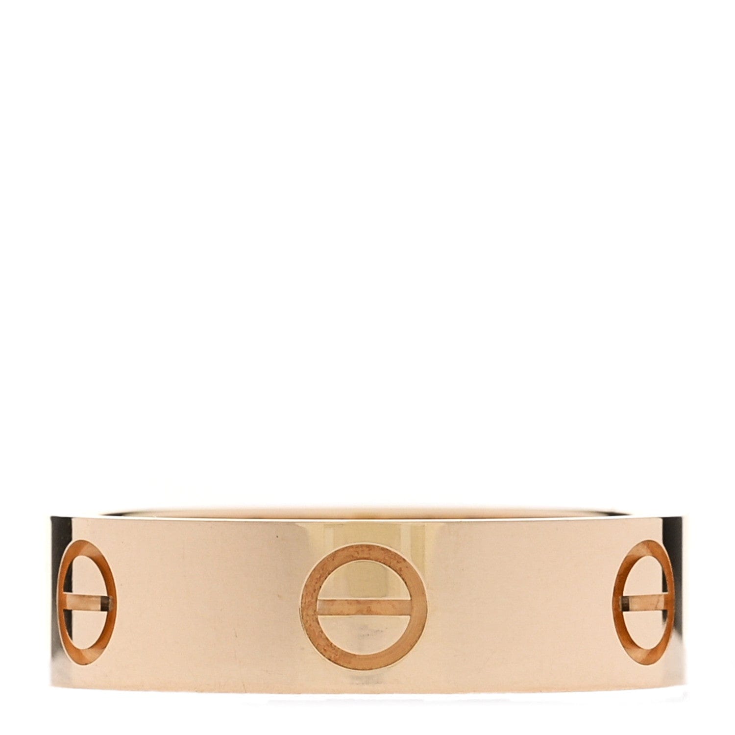Cartier 18K Yellow Gold 5.5 mm LOVE Ring 58 8.5