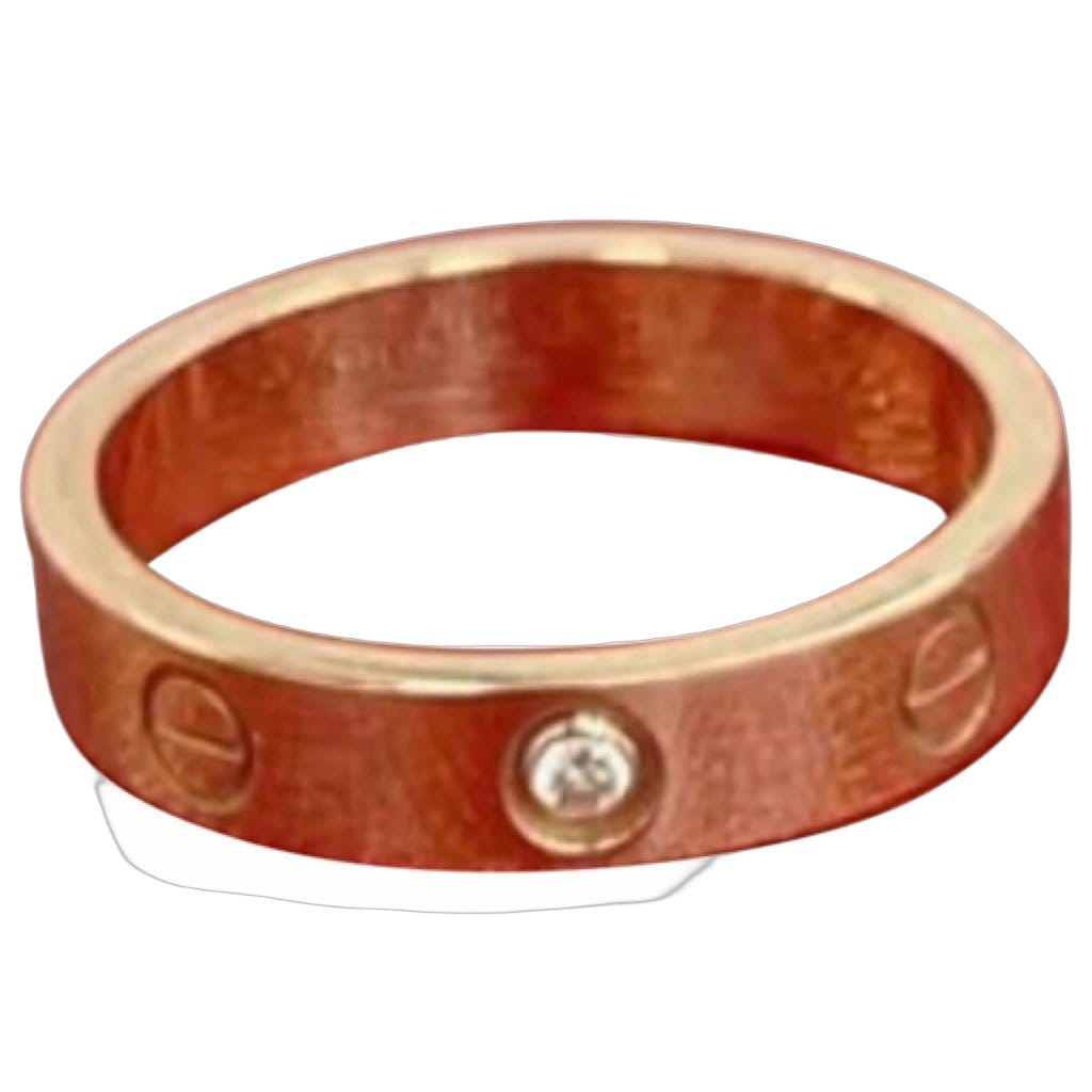 Cartier Love Pink Gold Ring