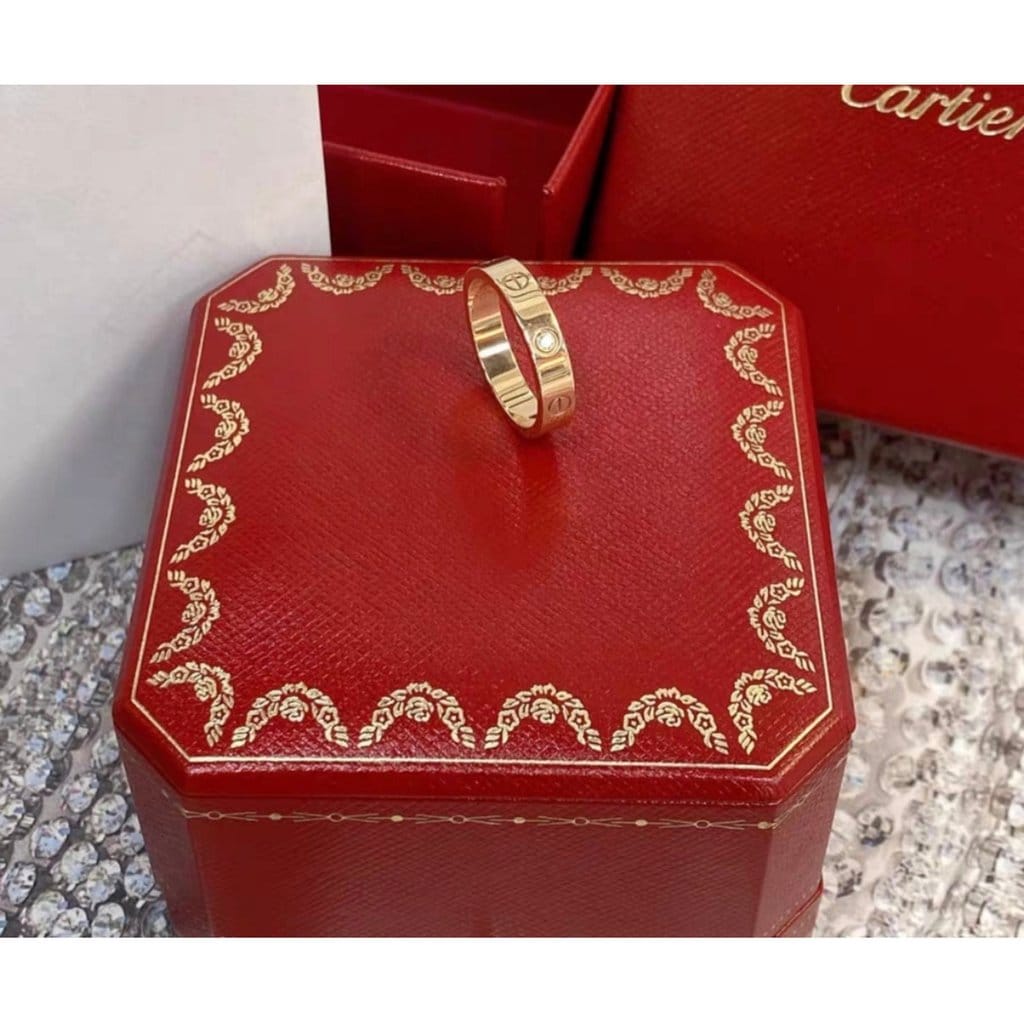 Cartier Love Pink Gold Ring