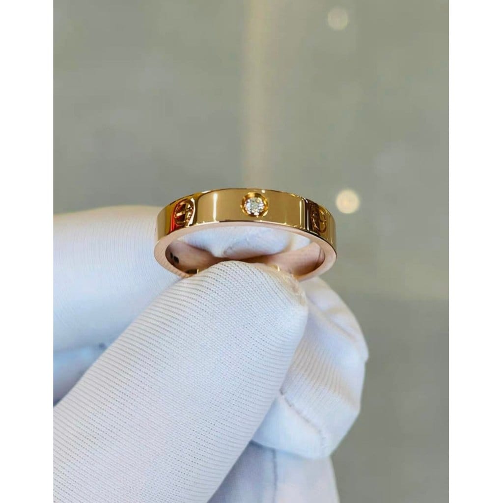 Cartier Love Pink Gold Ring