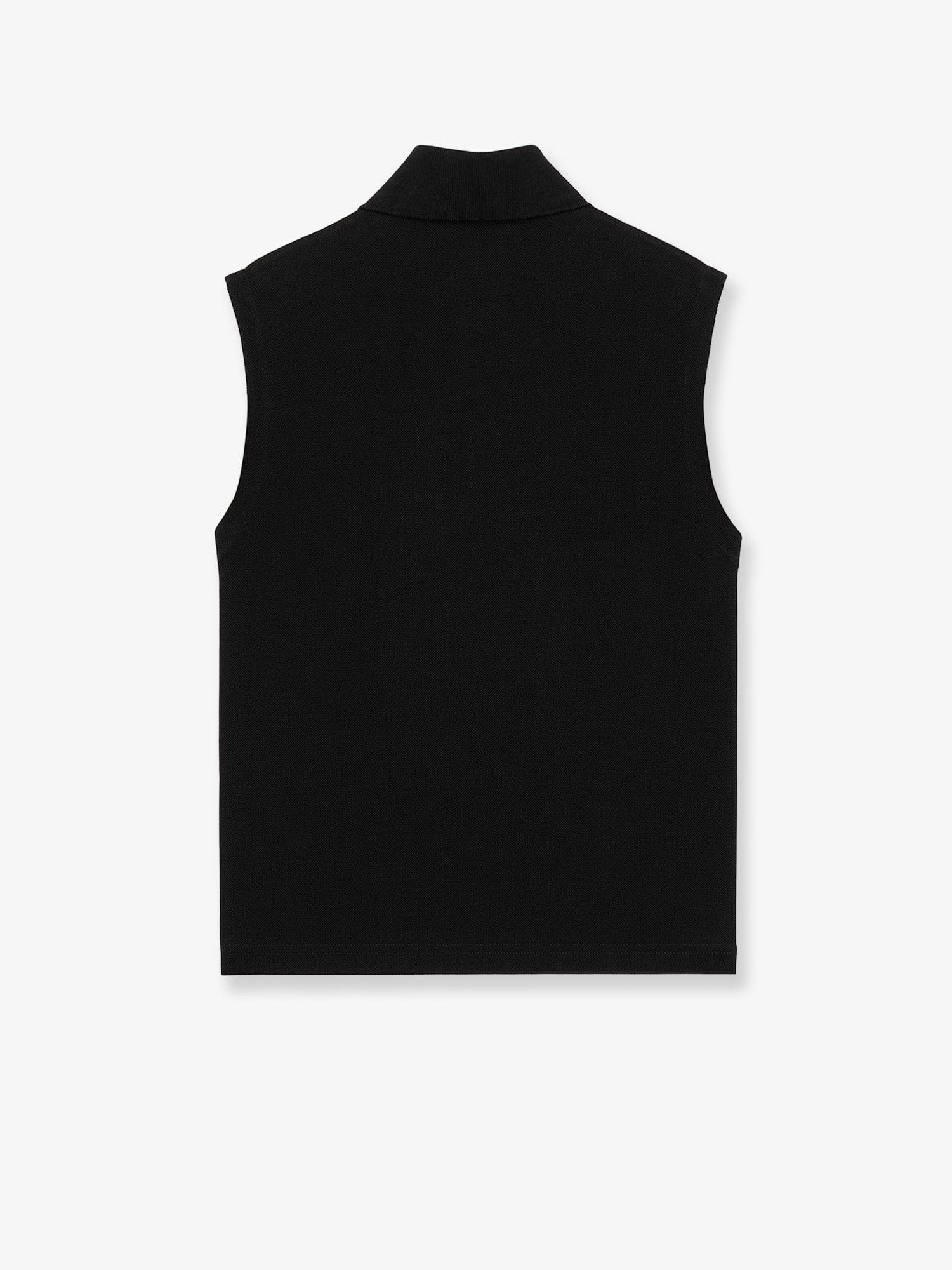 Saint Laurent Cassandre cotton polo shirt