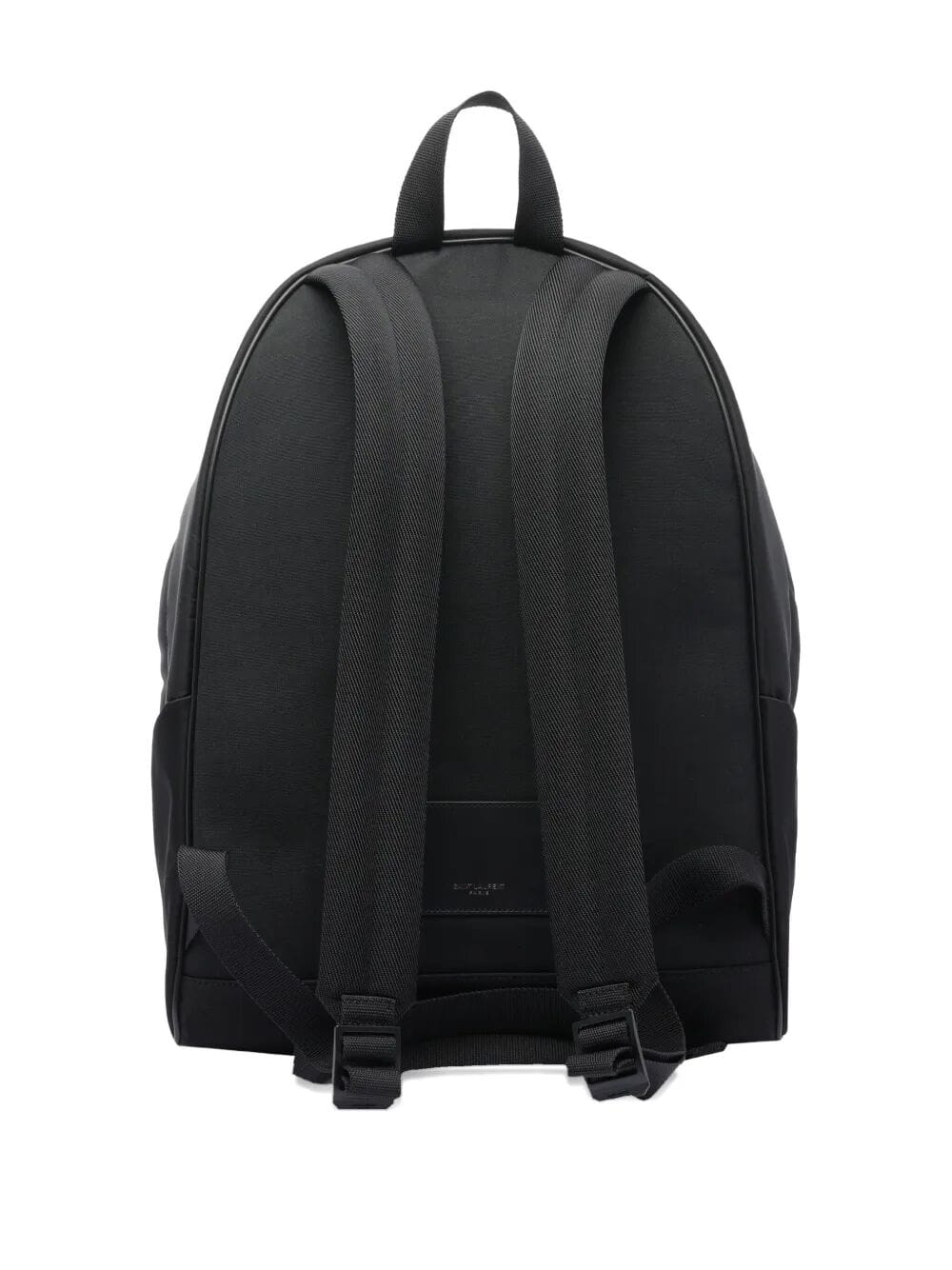 Saint Laurent Men City Backpack In Econyl®, Smooth Leather And Nylon