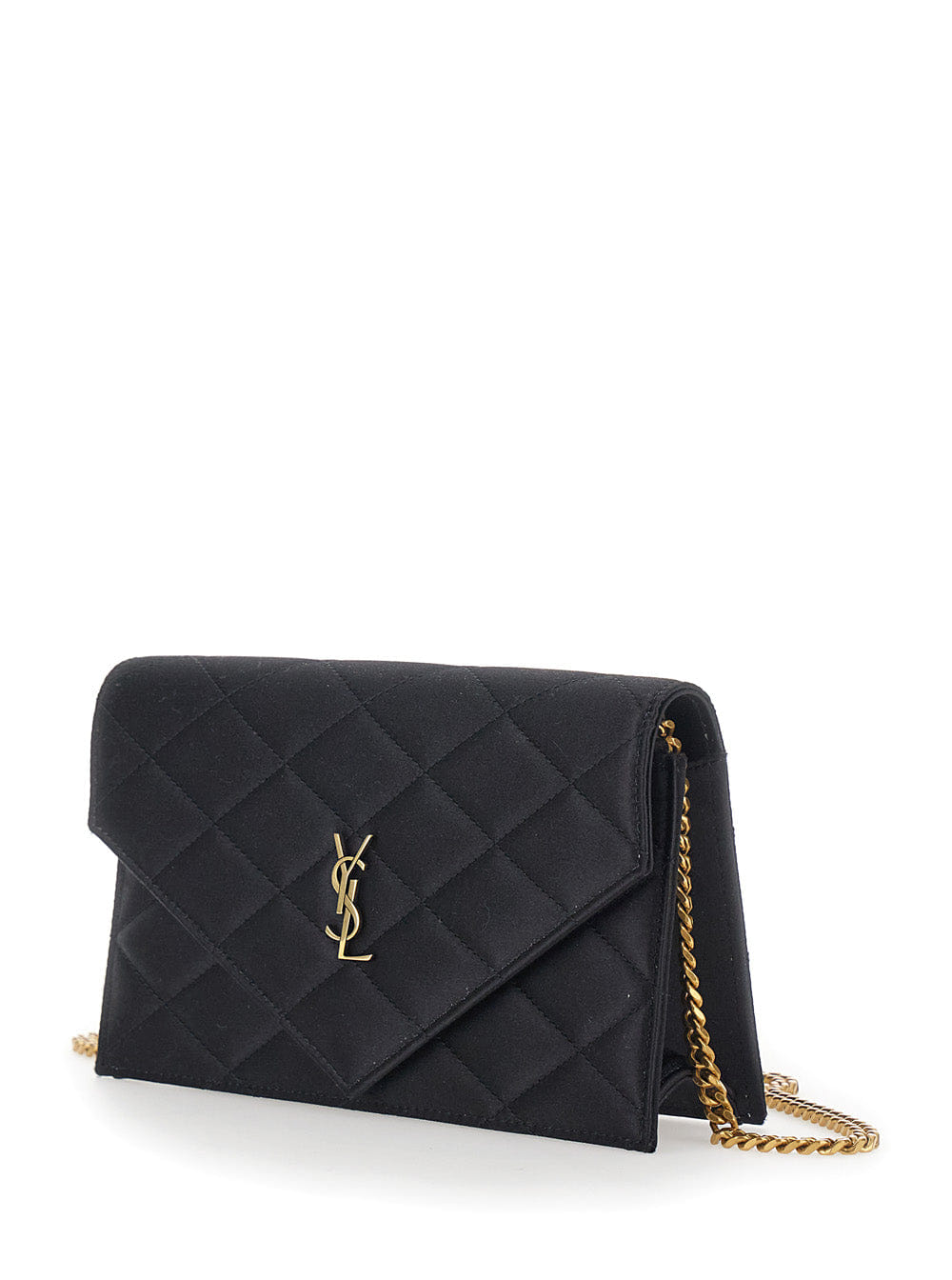 Saint Laurent Women Ysl Pw C Wallet 7 Grain De Sable Soft Lamb