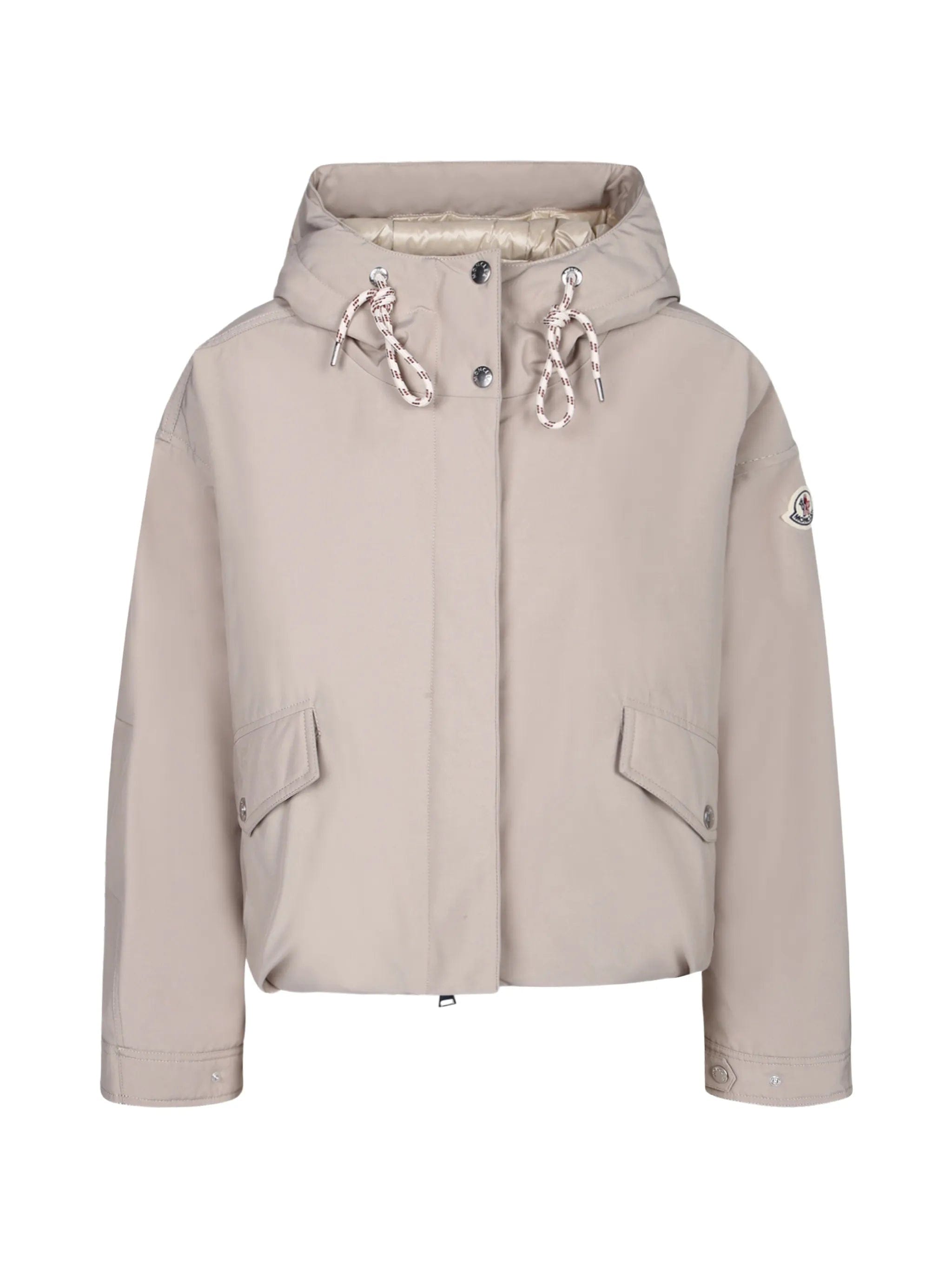 Moncler Eucalyptus hooded flap - pocket jacket