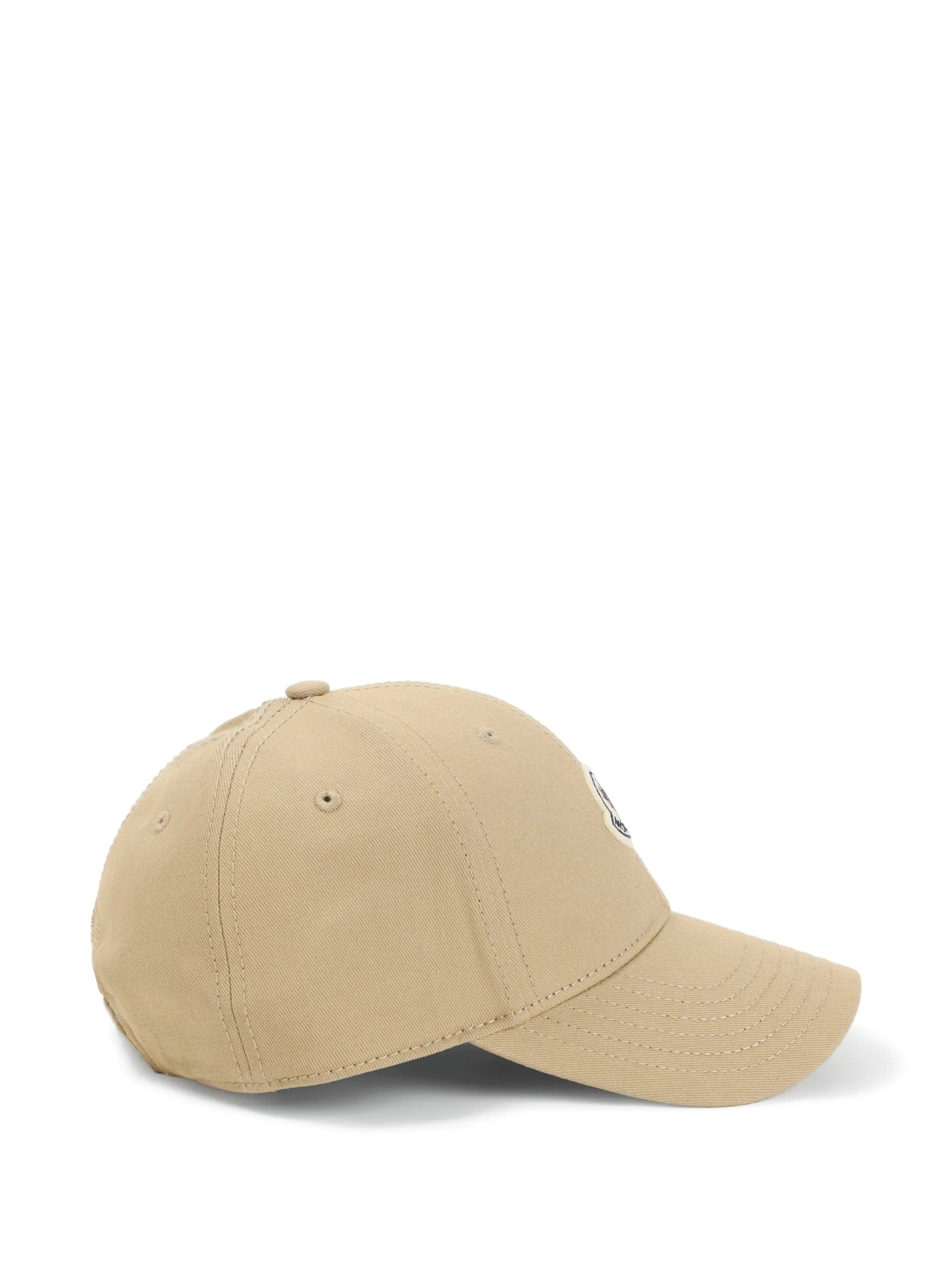 Moncler logo patch baseball cap
