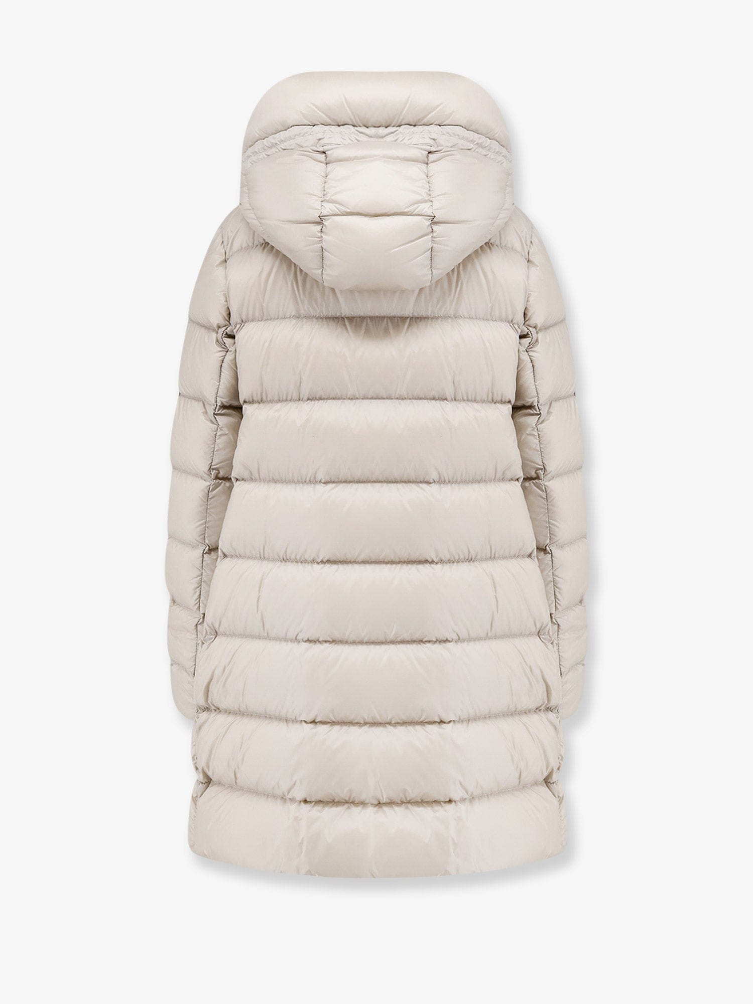 Moncler Suyenne hooded long down jacket