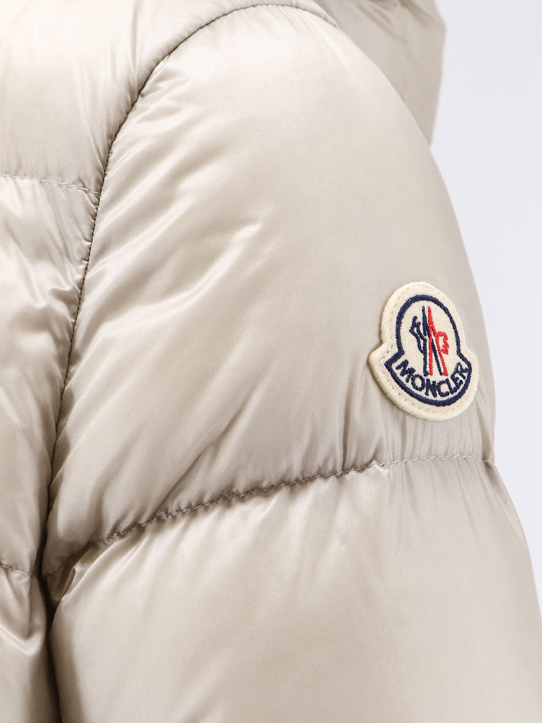 Moncler Suyenne hooded long down jacket