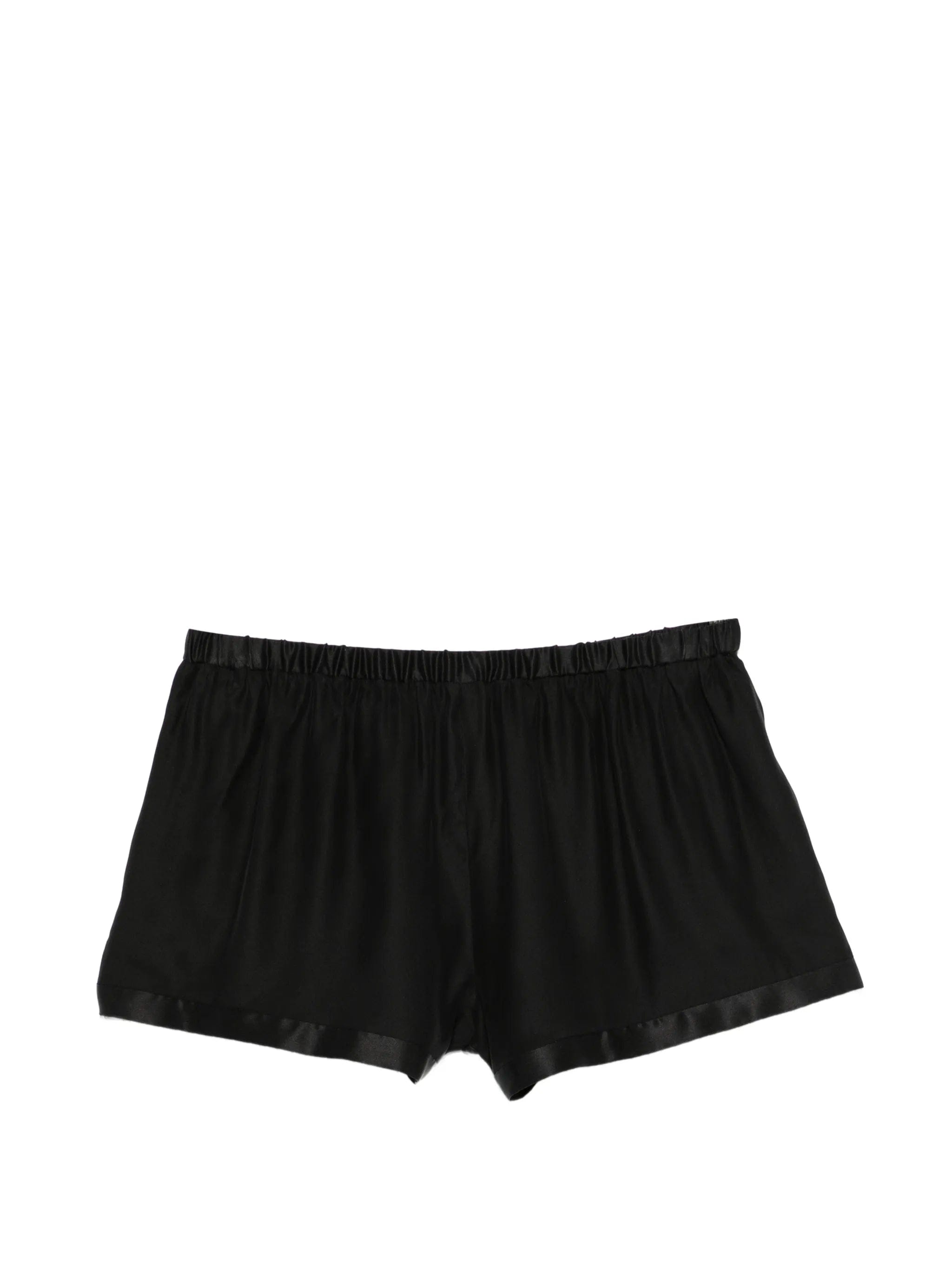 TOM FORD logo - embroidery pajama shorts