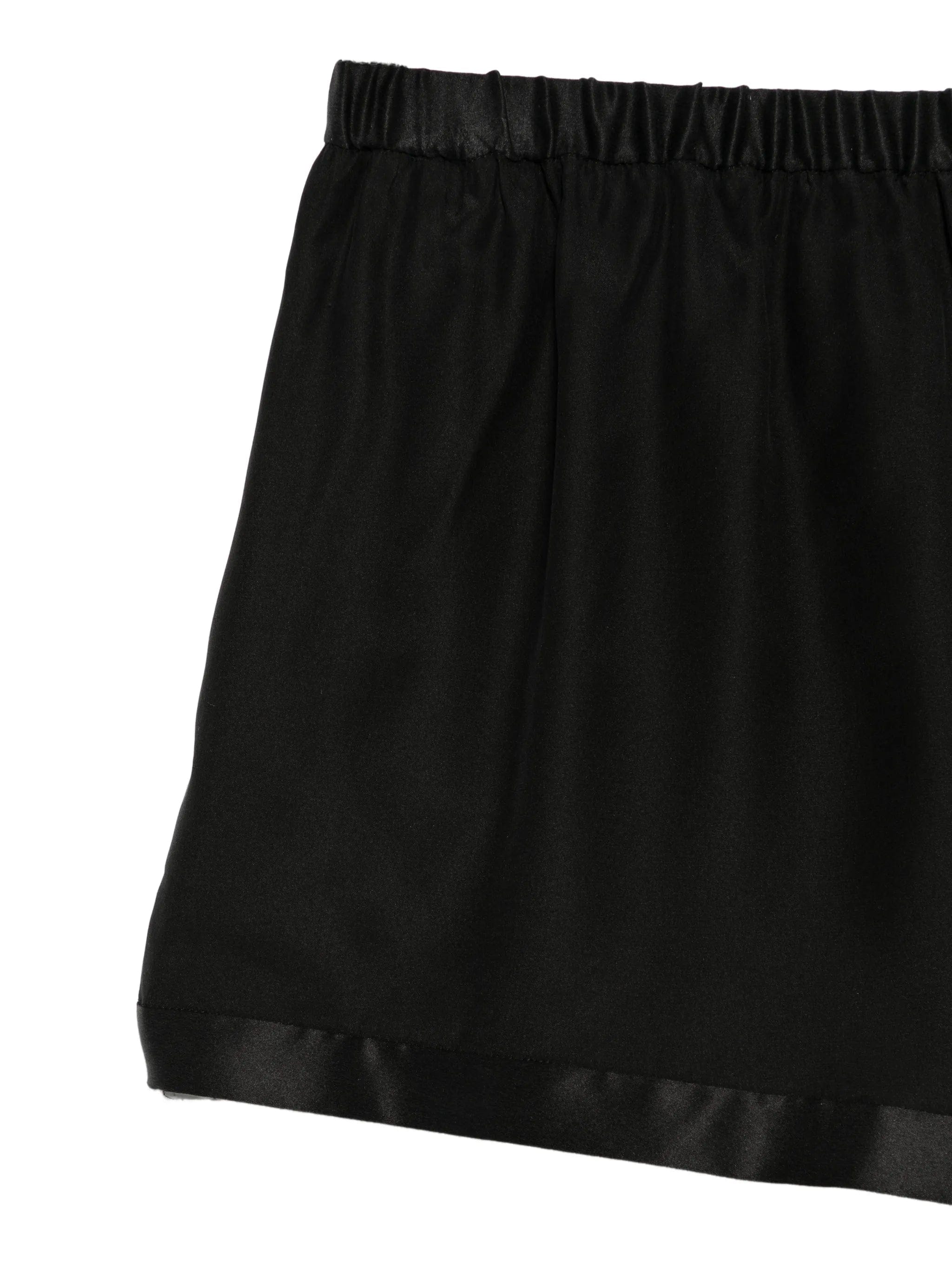 TOM FORD logo - embroidery pajama shorts