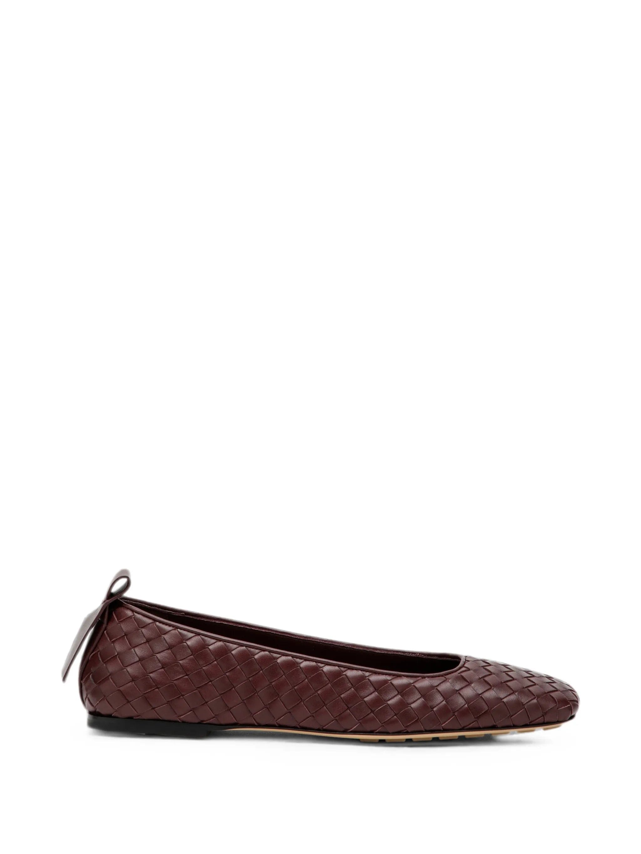 Bottega Veneta Charlotte Intrecciato ballerina shoes