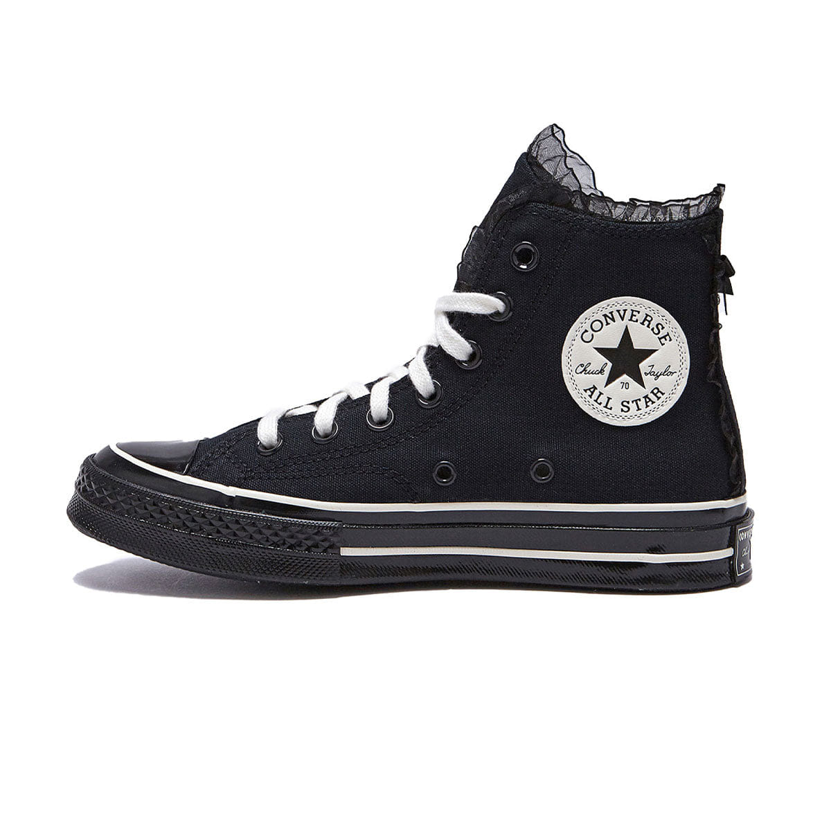 Converse Chuck 70 High Ruffles & Bows Black