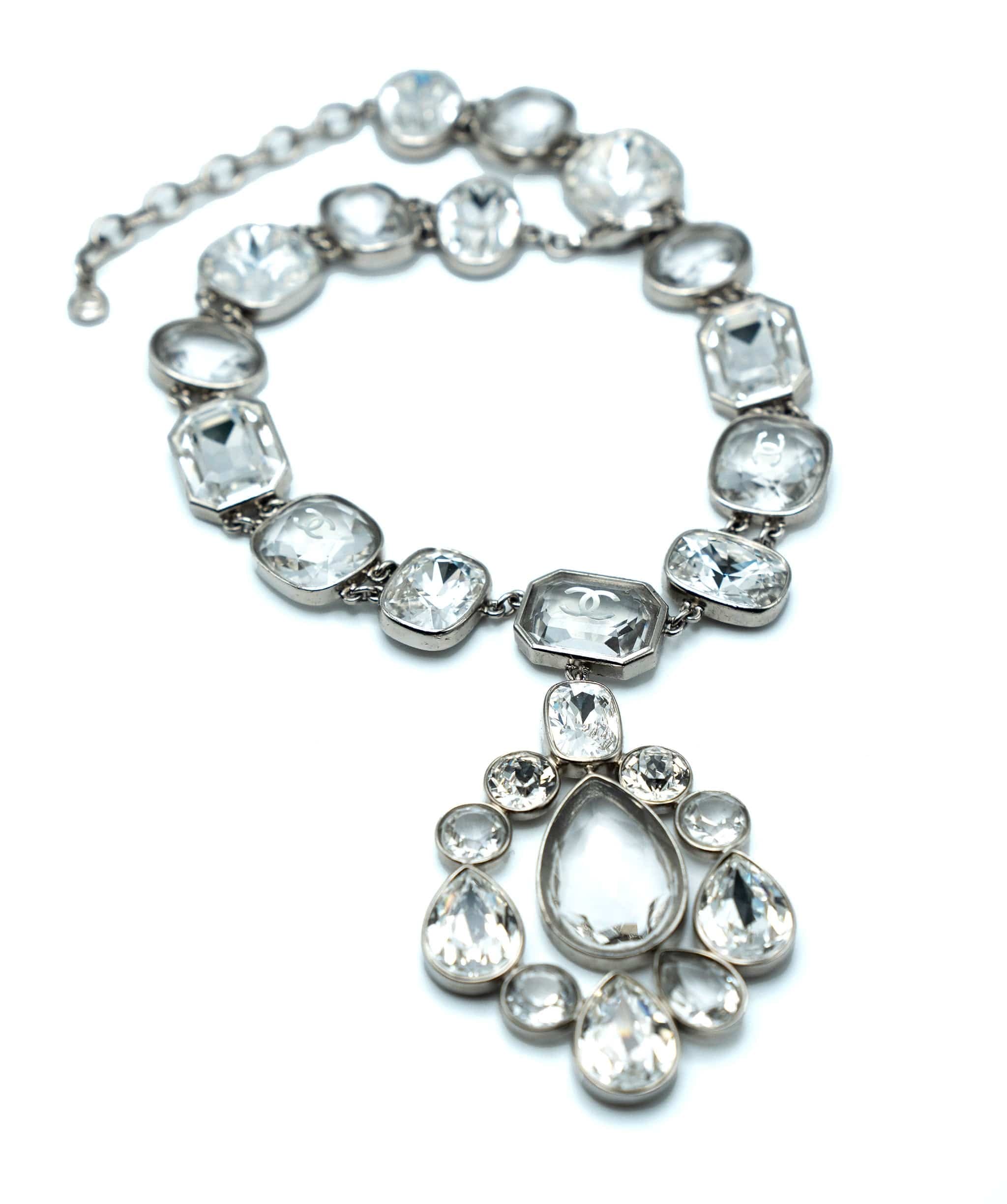 Chanel Silver Necklace ASL3698