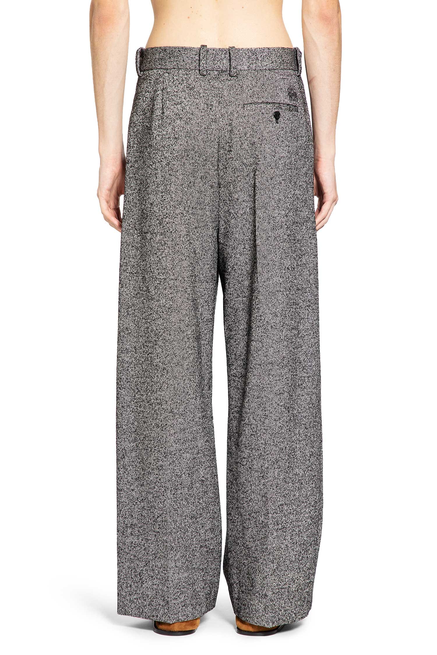 Loewe Wide Leg Twill Trousers