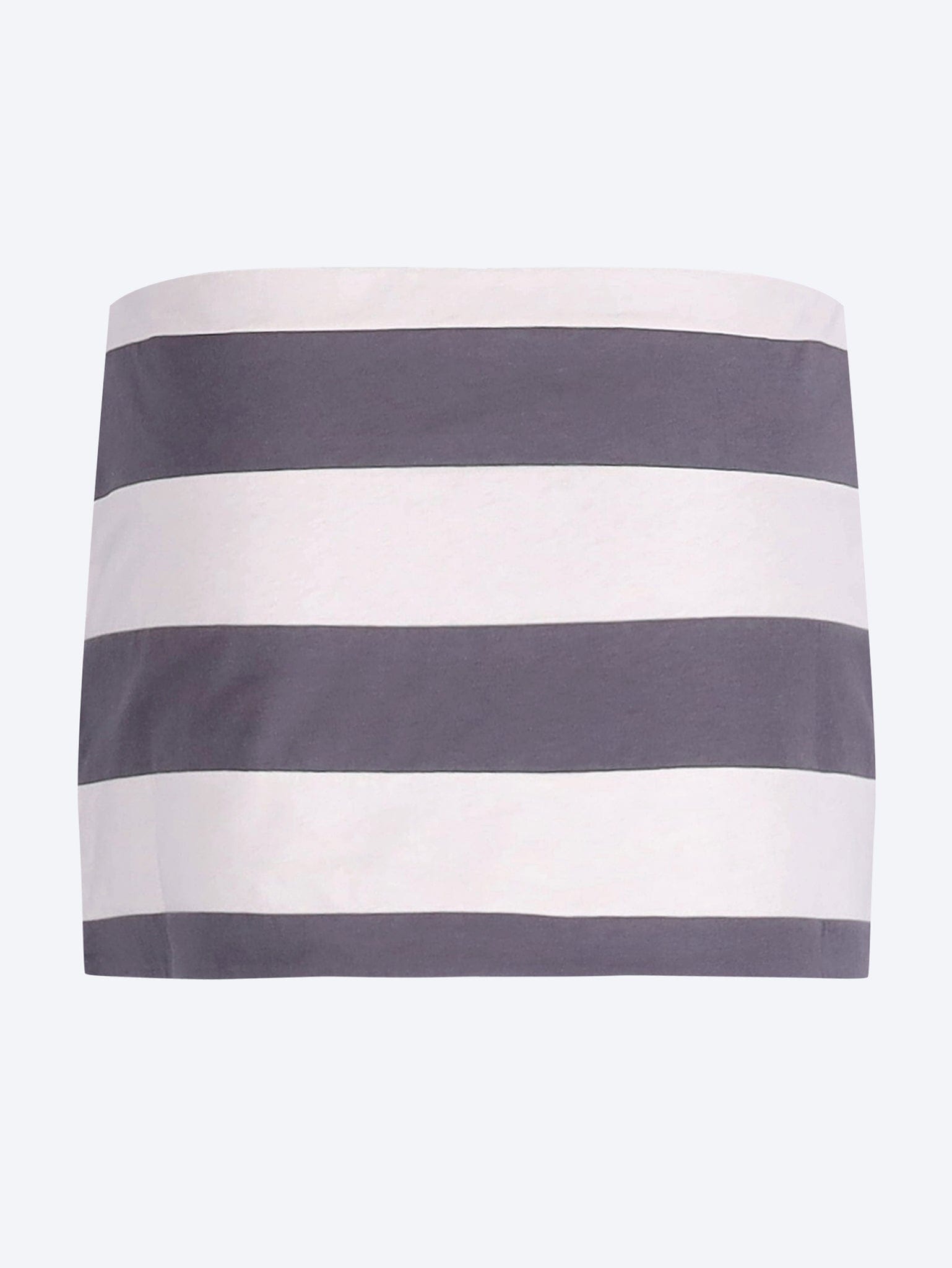 MIU MIU Striped jersey miniskirt
