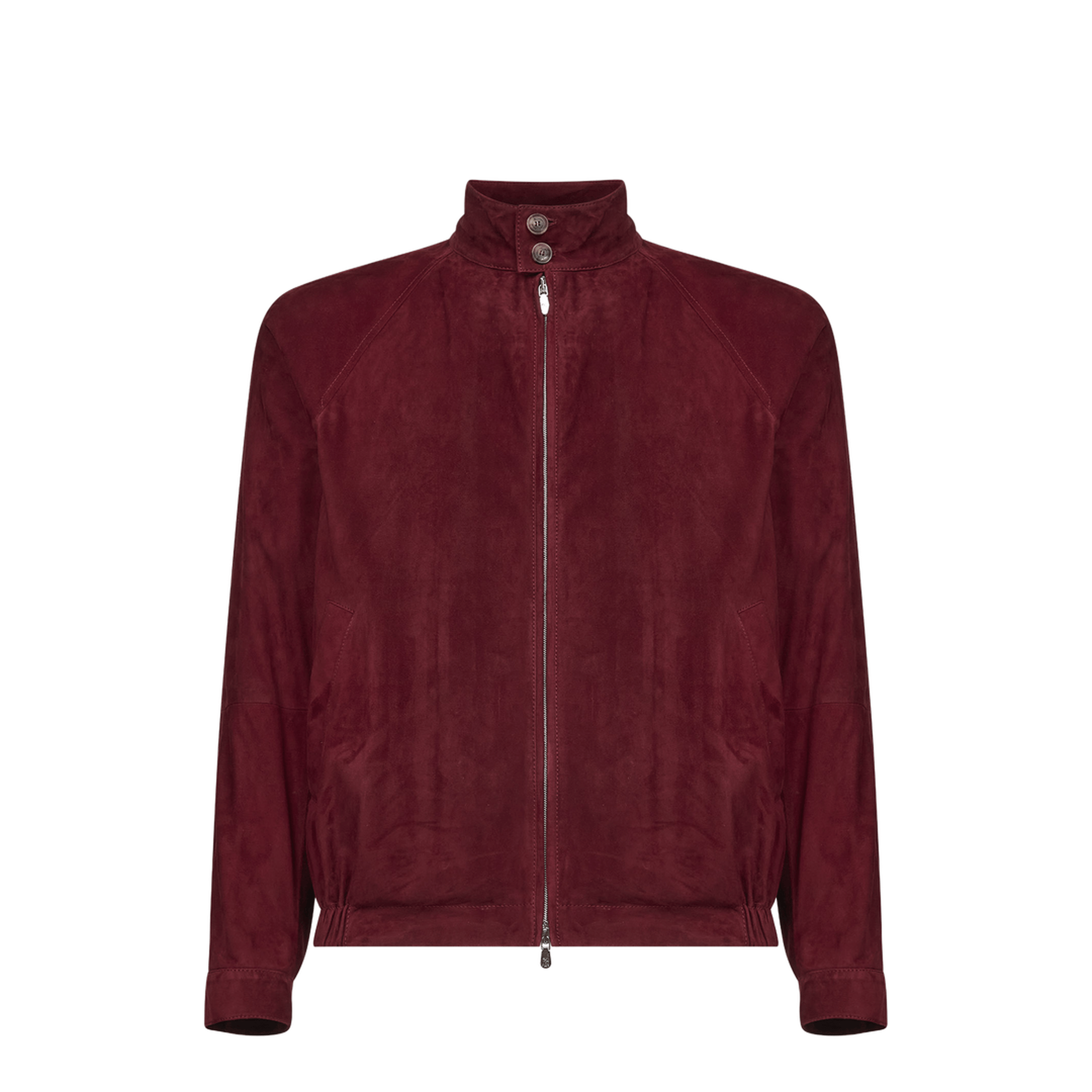 Brunello Cucinelli Stand - Collar Suede Jacket