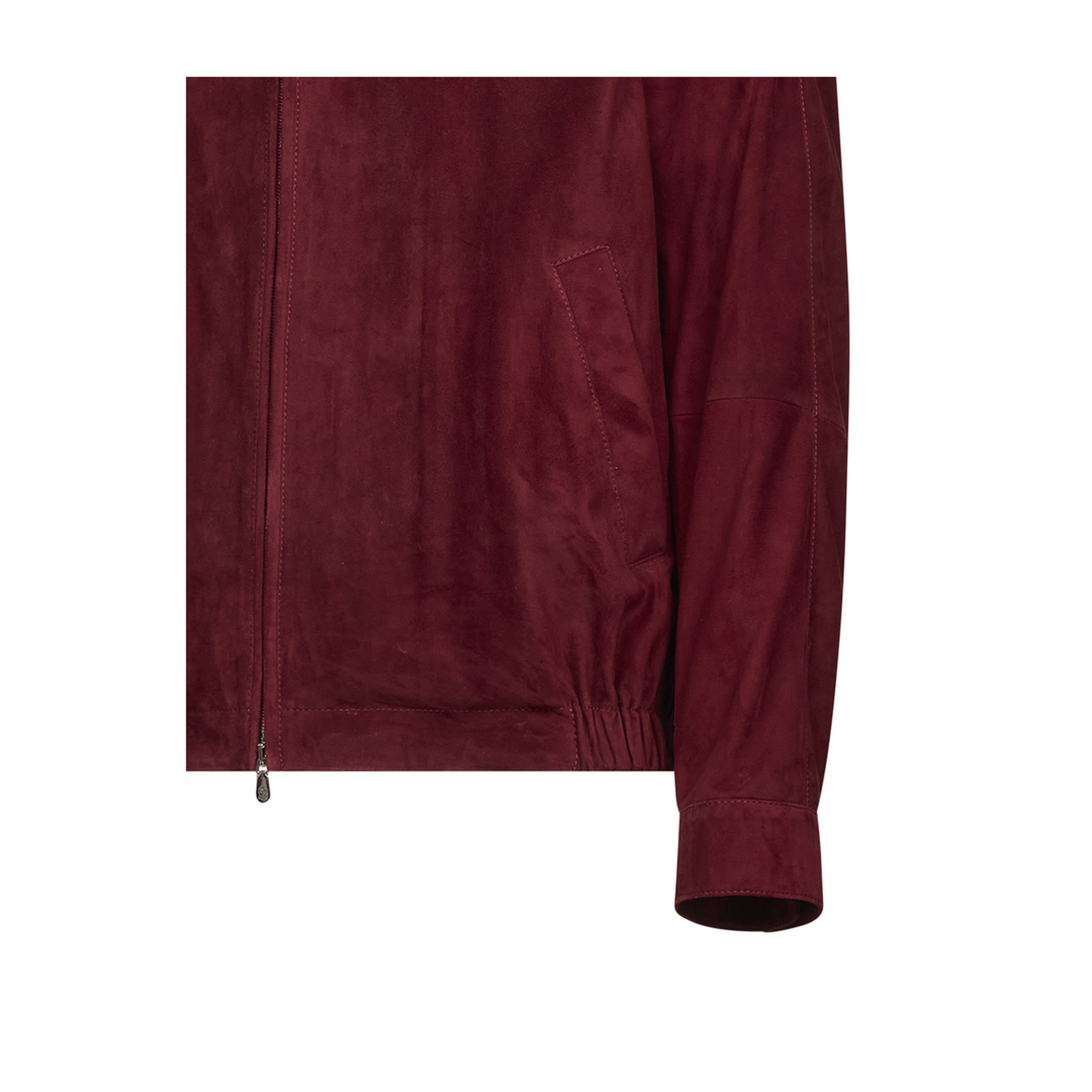 Brunello Cucinelli Stand - Collar Suede Jacket