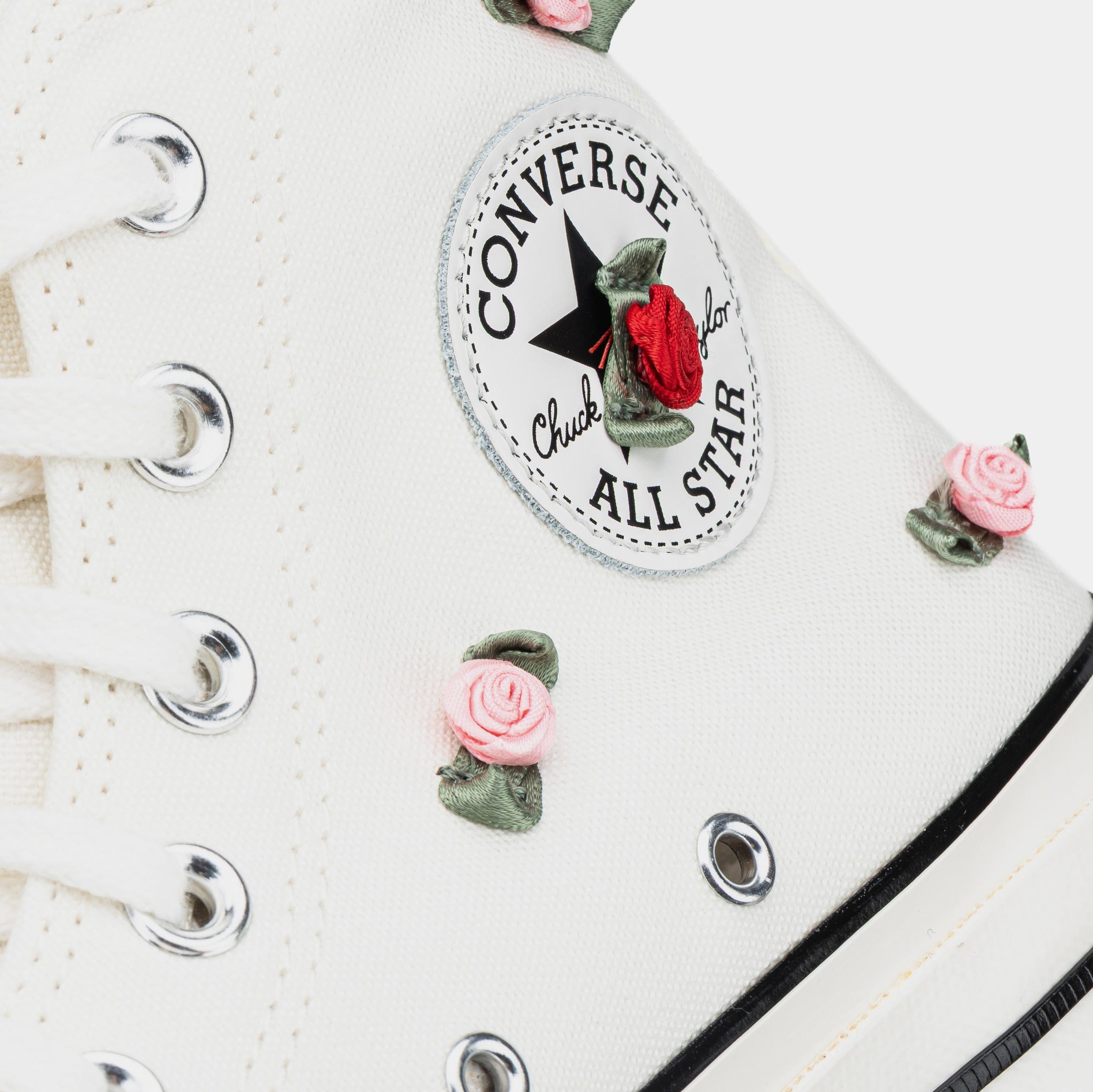 Converse Chuck 70 Roses Mens Lifestyle Shoes (White/Red)