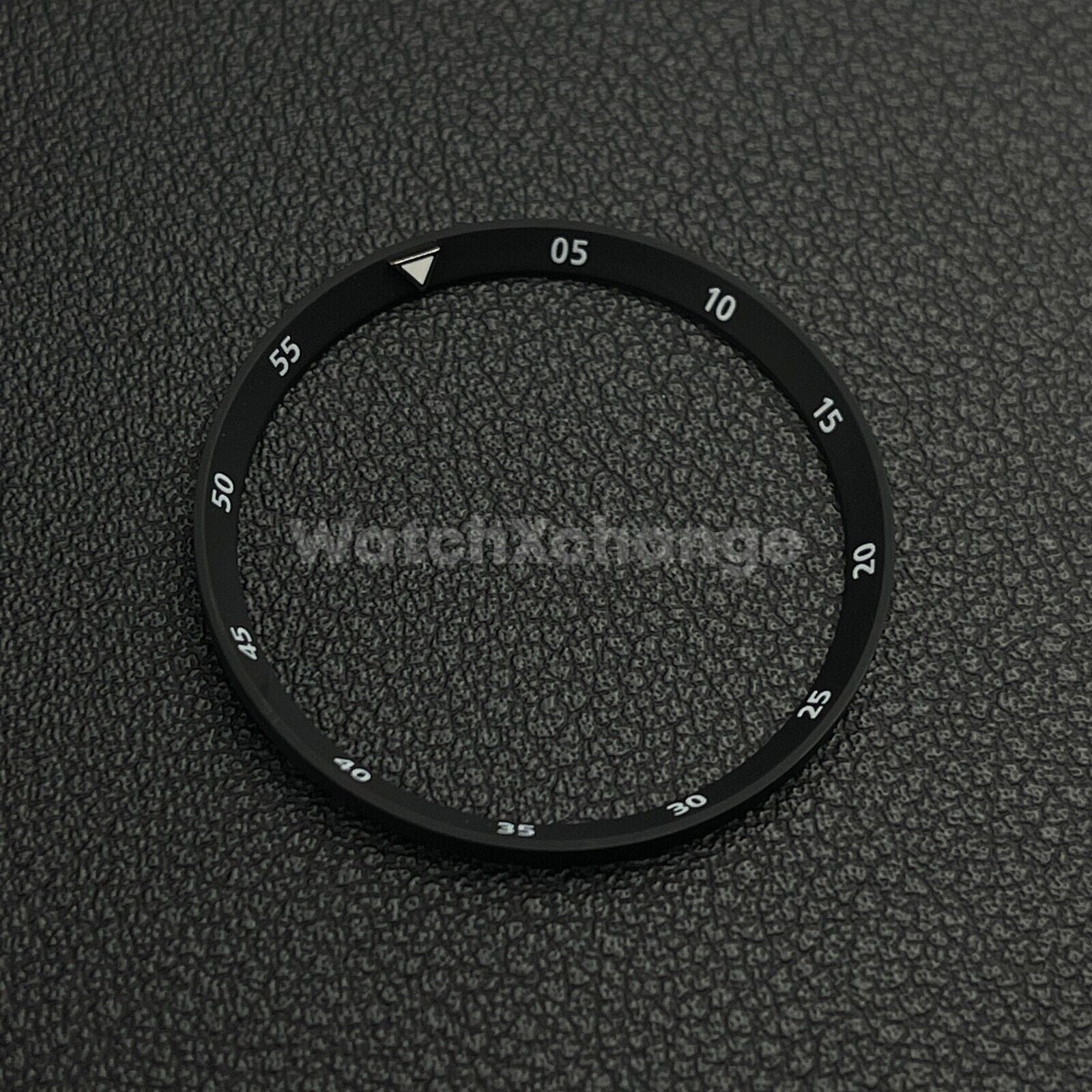 Seiko 31.4 mm Black Chapter Ring for Seiko 6105 6309 Turtle Captain Samurai King