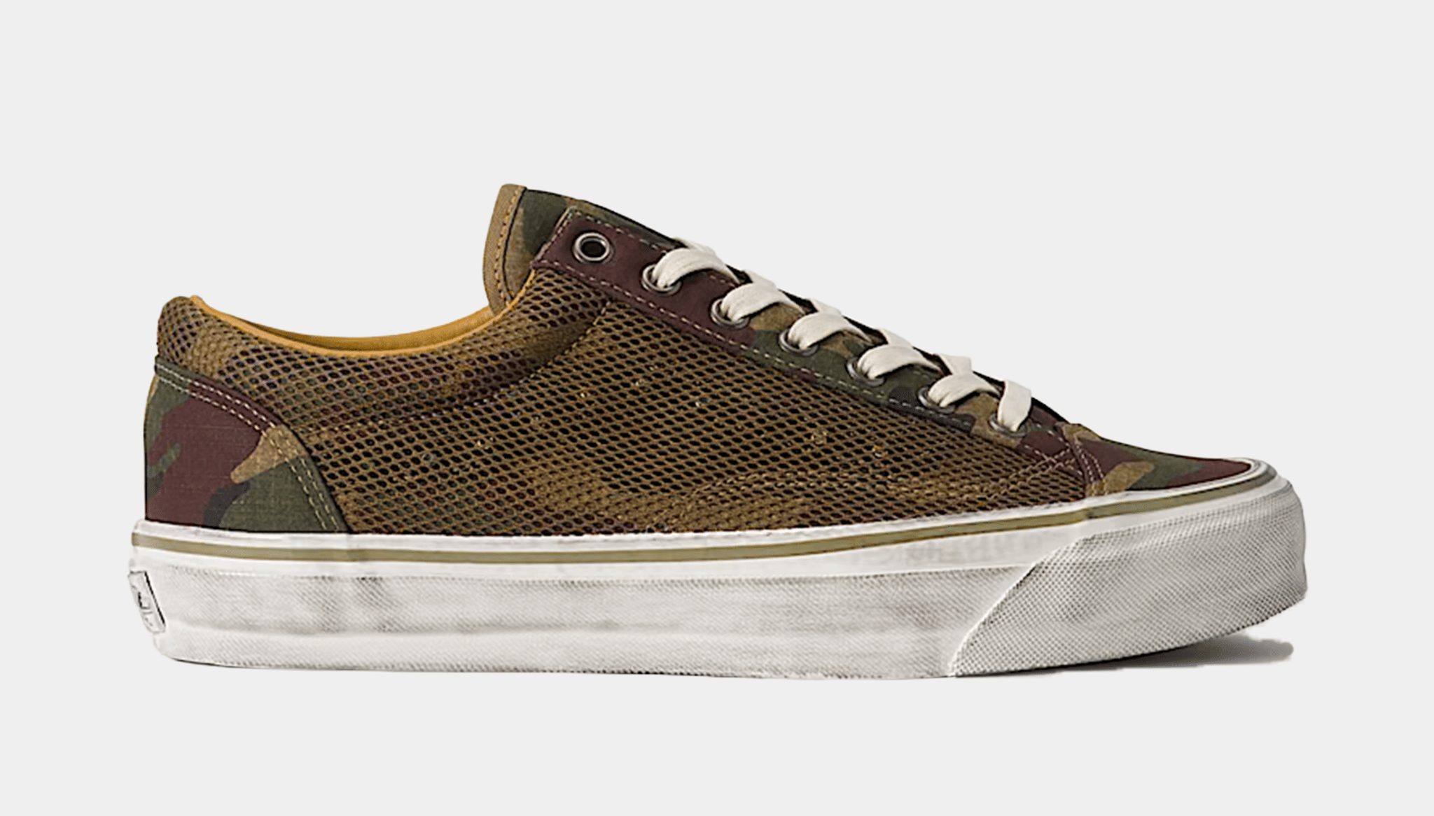 Vans Premium Old Skool 36 Woodland Camo Green Mens Skate Shoes (Woodland Camo Green)