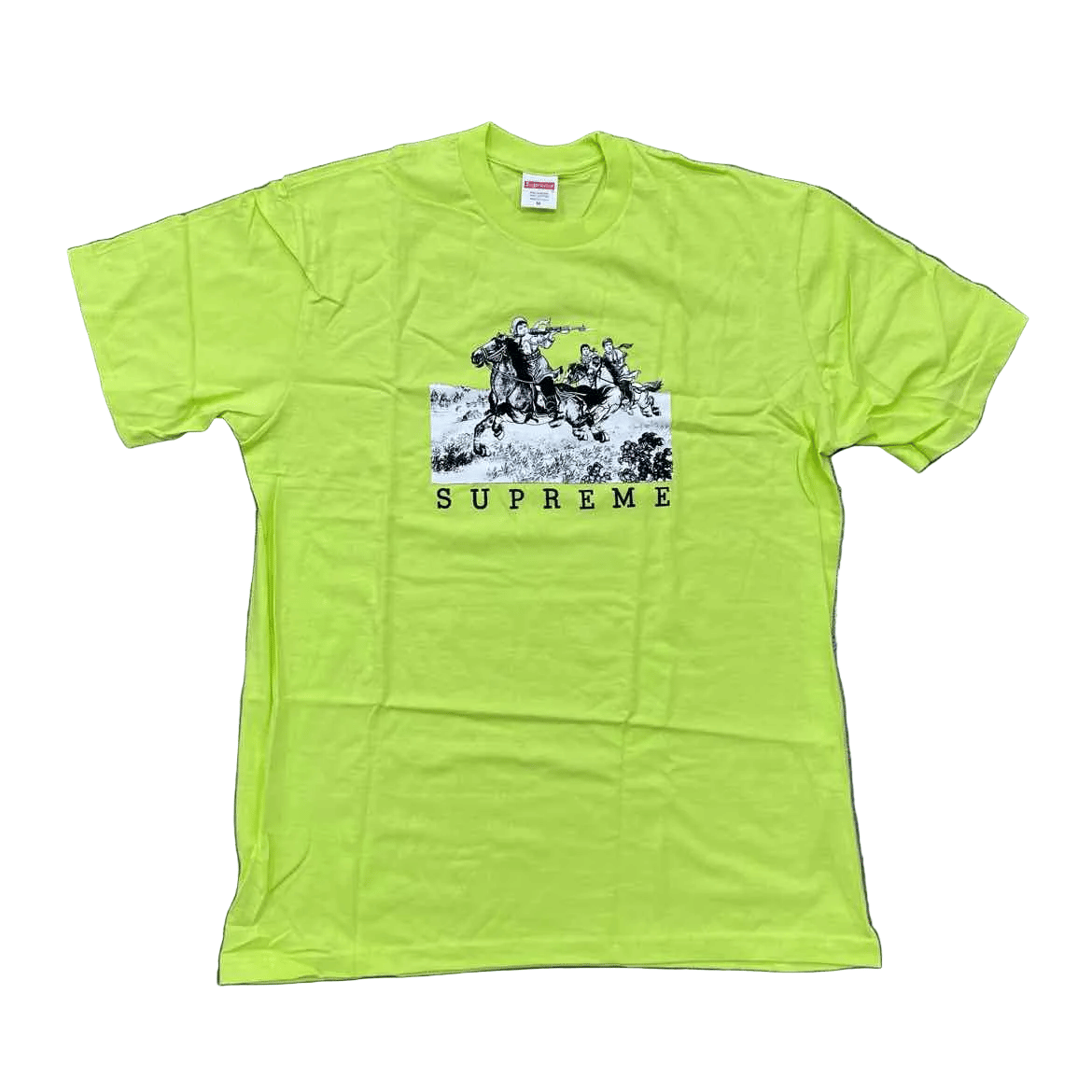 Supreme T - Shirt RIDERS Neon New Size M