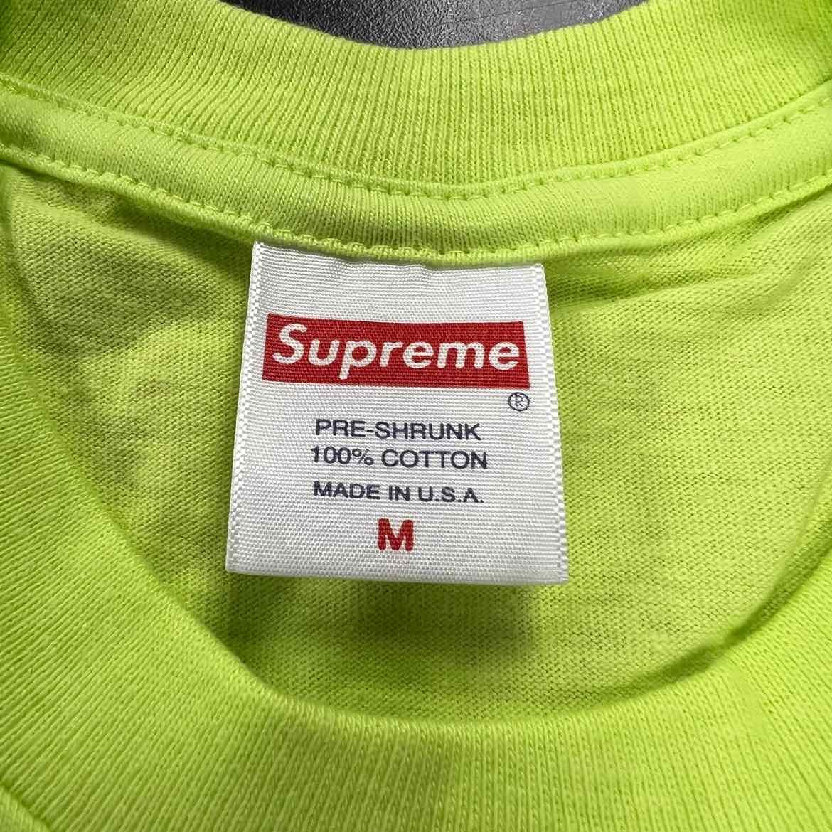 Supreme T - Shirt RIDERS Neon New Size M