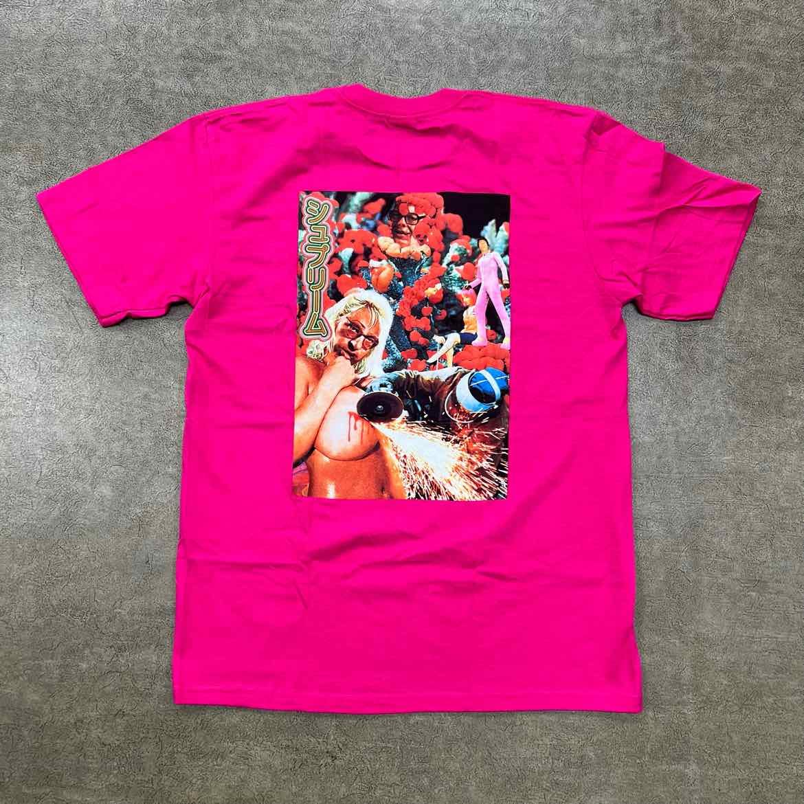Supreme T - Shirt SEKINTANI BOOBIES Pink New Size M