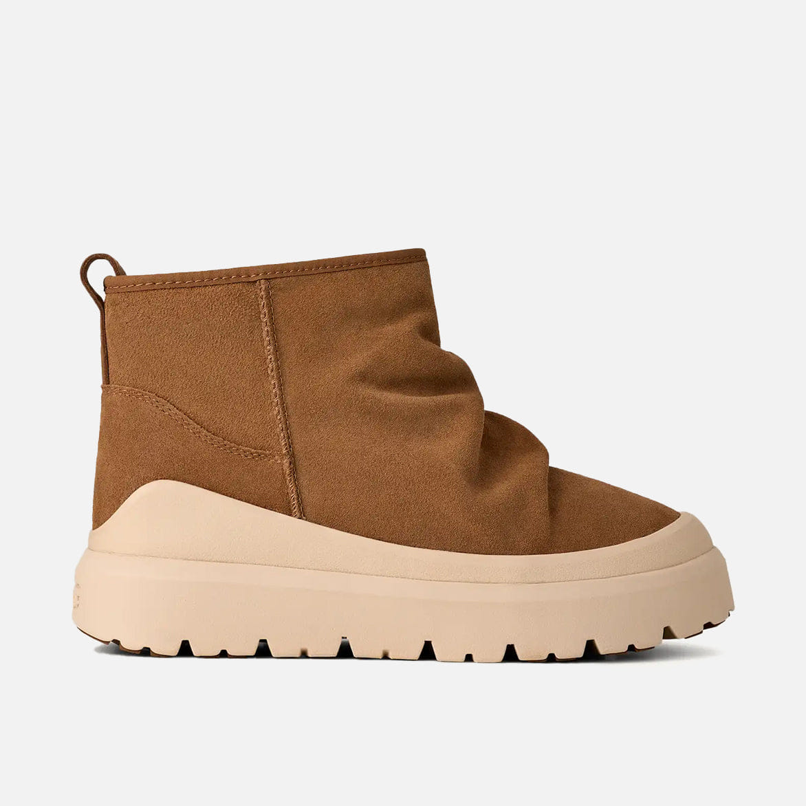 UGG MENS HERITAGE UTILITY MINI - CHESTNUT / WHITECAP