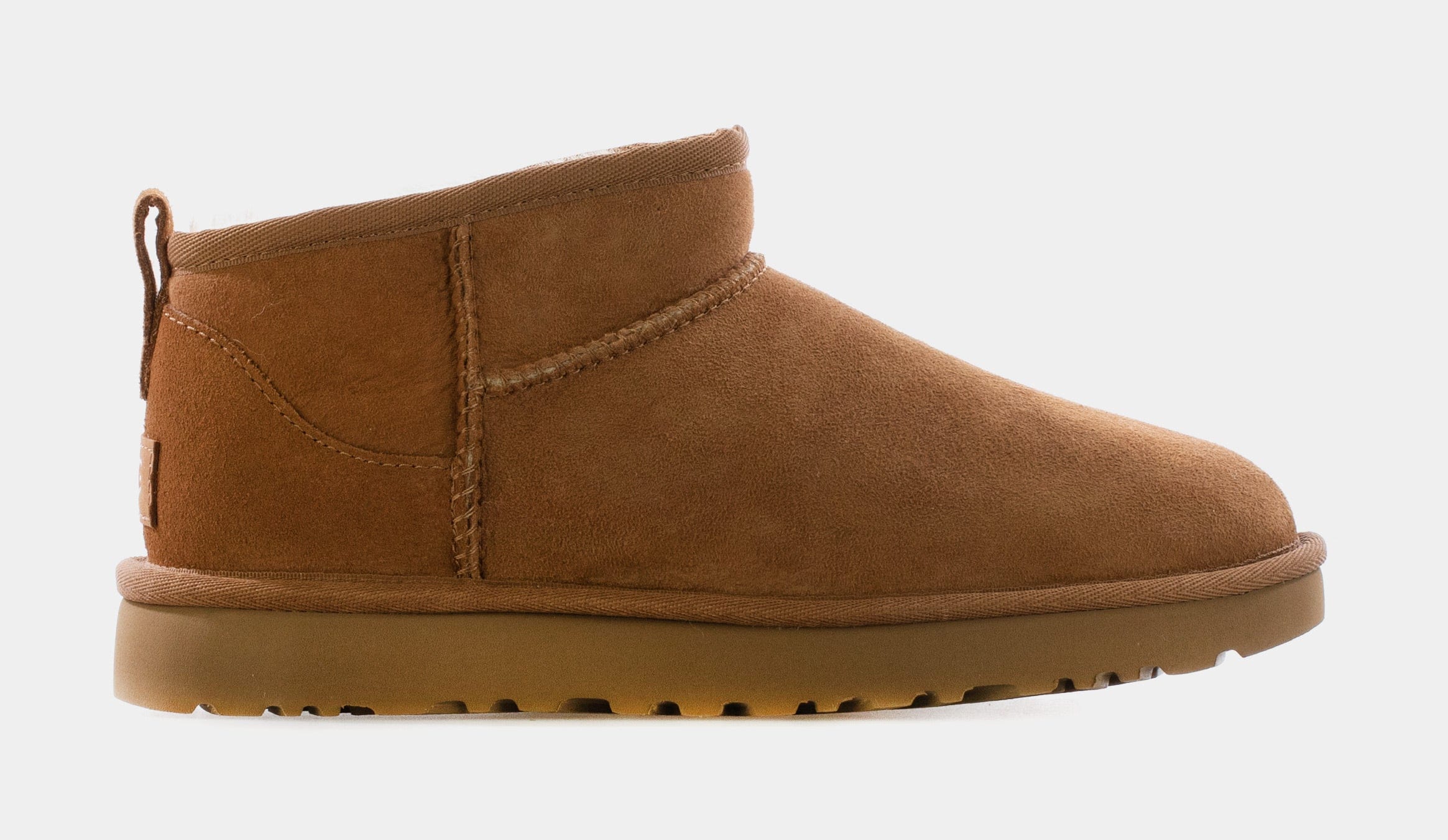 UGG Classic Ultra Mini Boot Womens Boots (Chestnut)
