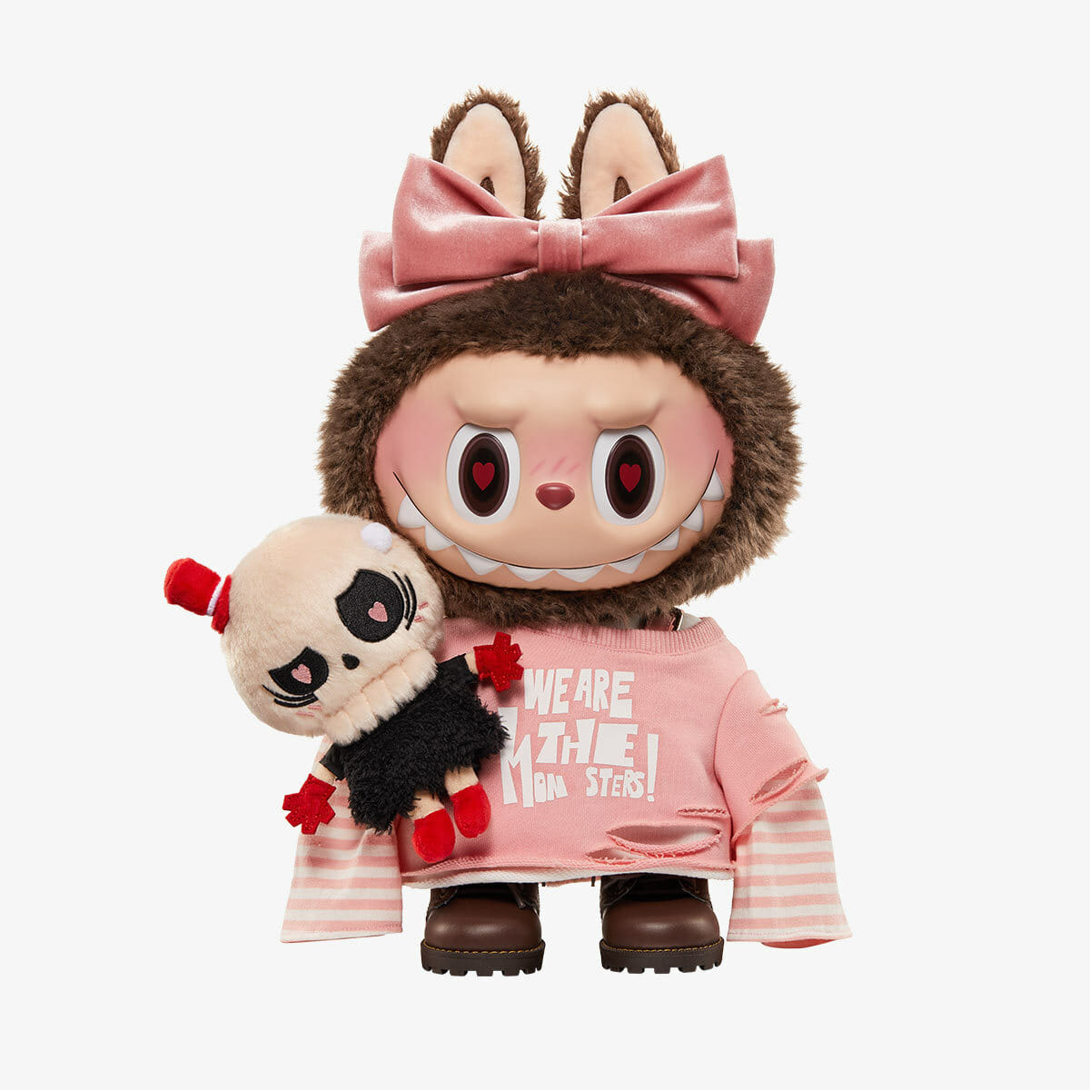 POP MART THE MONSTERS LABUBU Catch Me If You Like Me Series 搪膠毛絨公仔