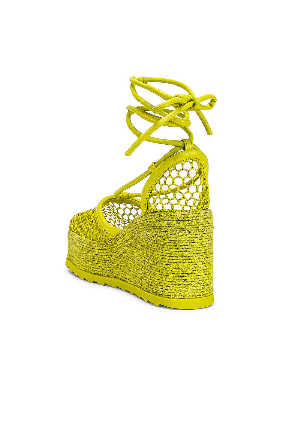 Bottega Veneta Stretch Lace Up Espadrilles