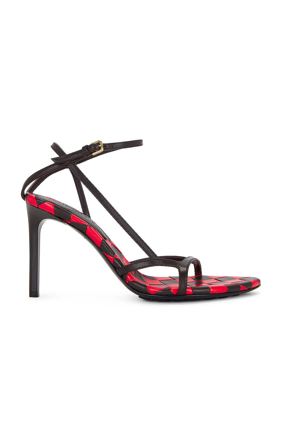 Bottega Veneta Leaf Ankle Strap Sandal