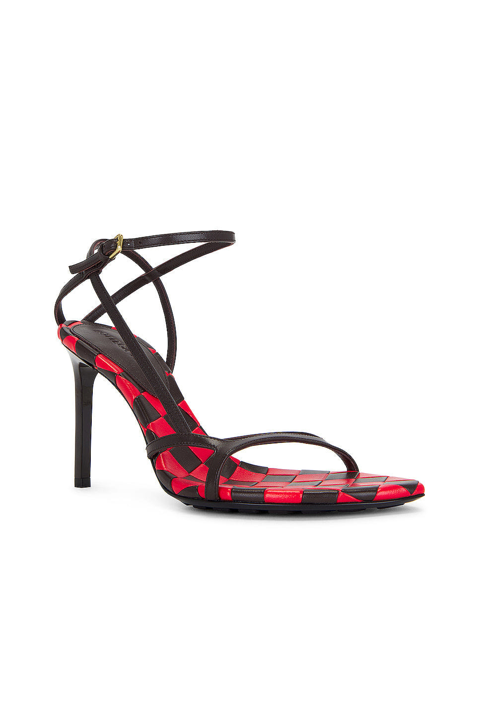 Bottega Veneta Leaf Ankle Strap Sandal