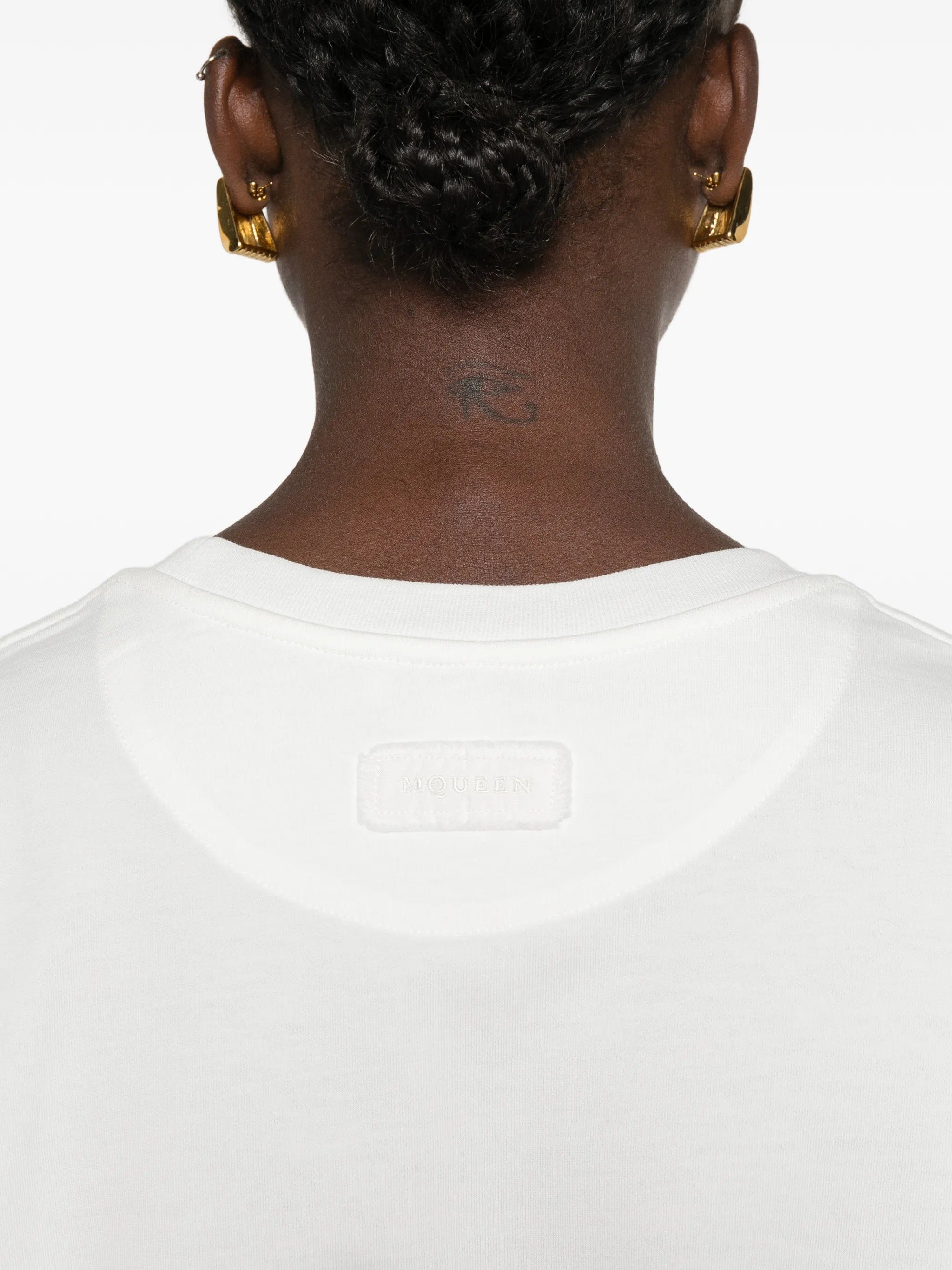 Alexander McQueen floral - print T - shirt