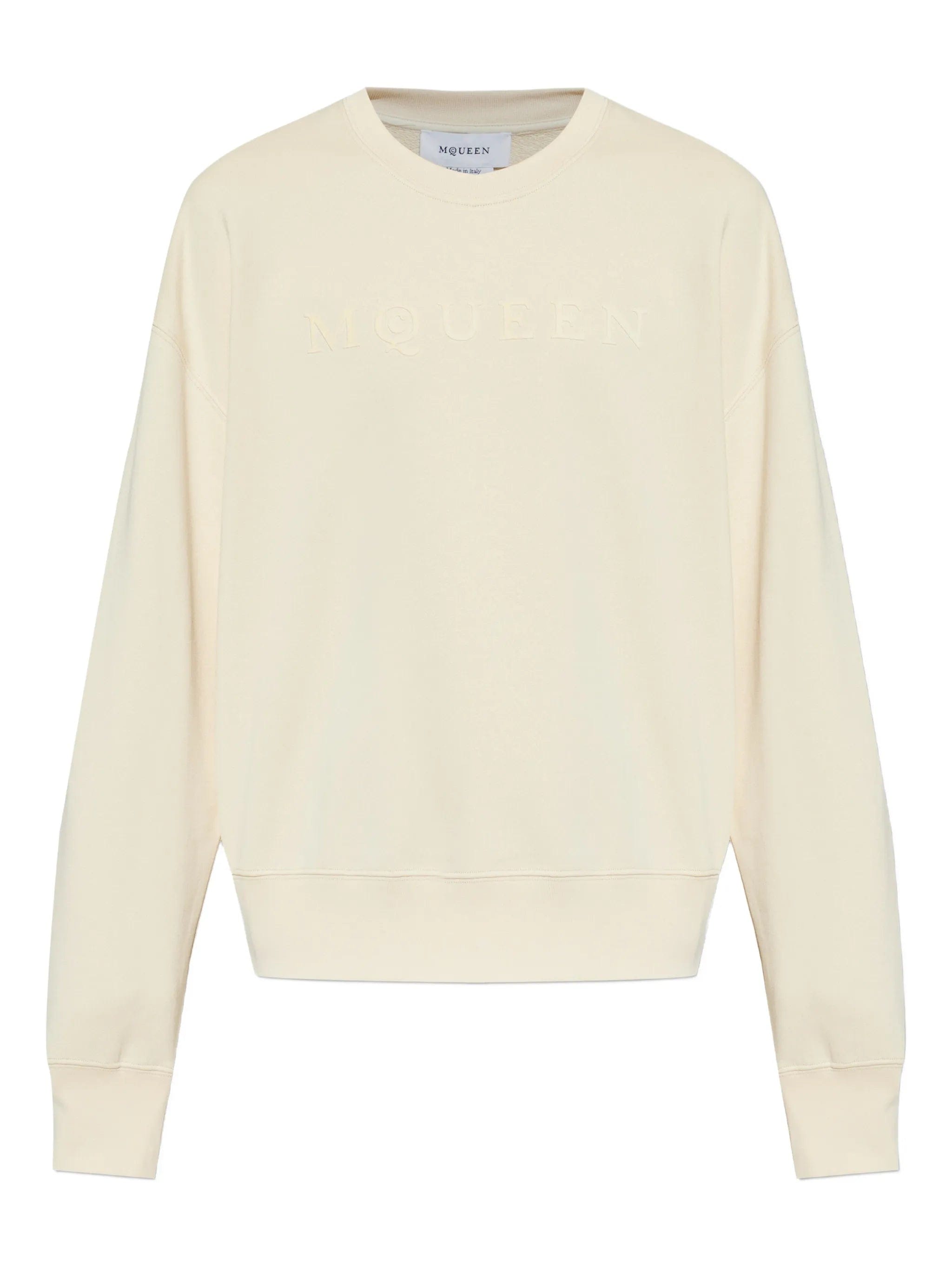 Alexander McQueen logo - print sweatshirt