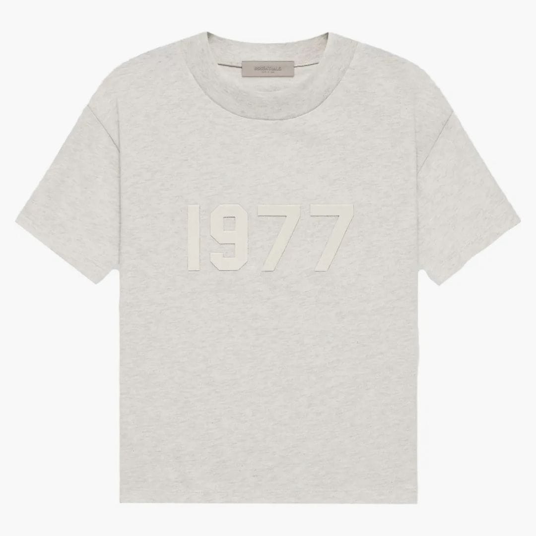 Fear of God Essentials 1977 T - shirt Light Oatmeal