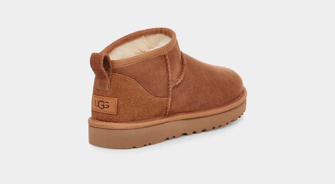 UGG WMNS CLASSIC ULTRA MINI - CHESTNUT