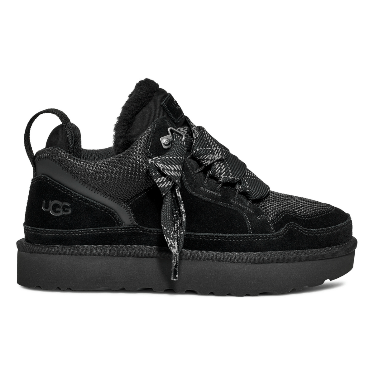 UGG Women's Lowmel Black Suede