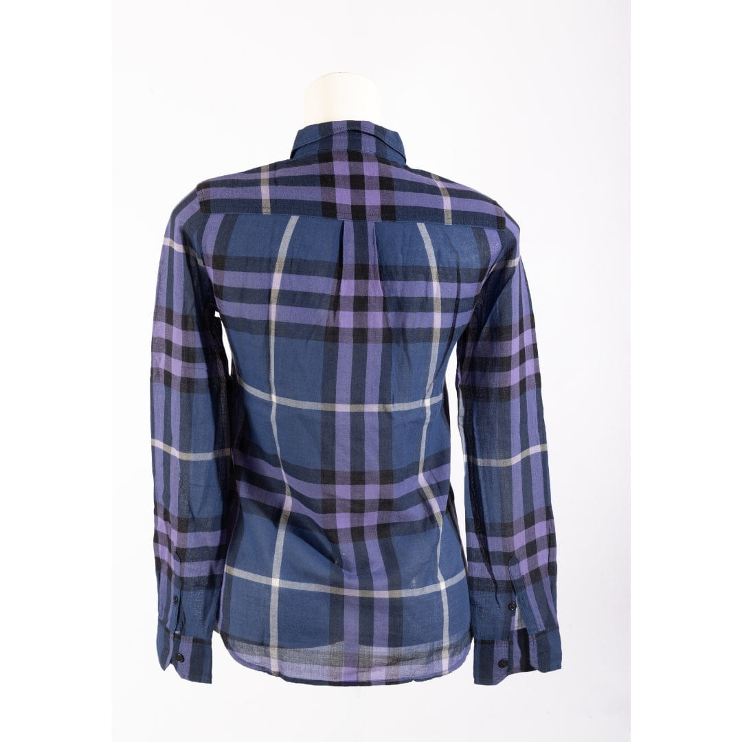 Burberry Brit Blue Checked Shirt