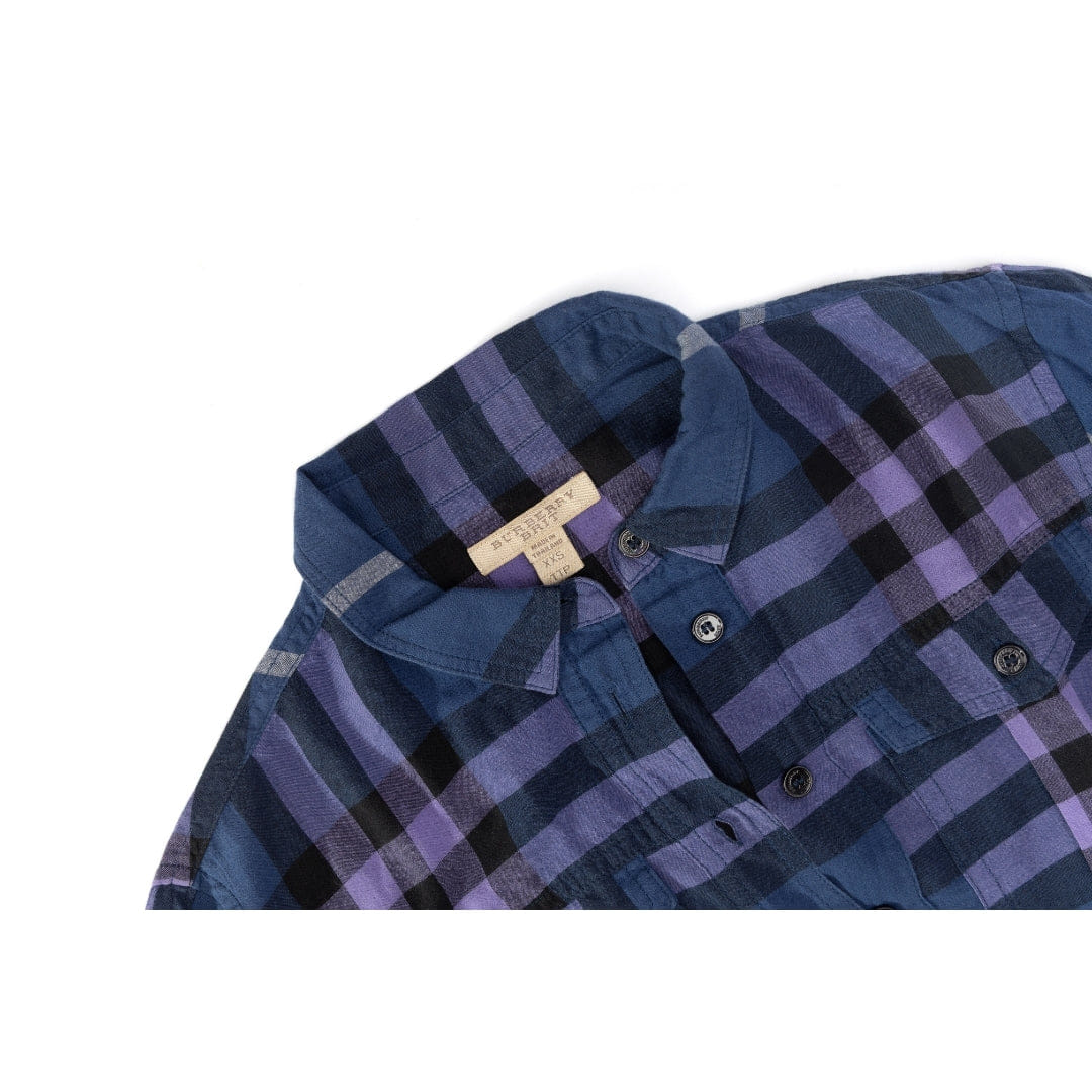 Burberry Brit Blue Checked Shirt